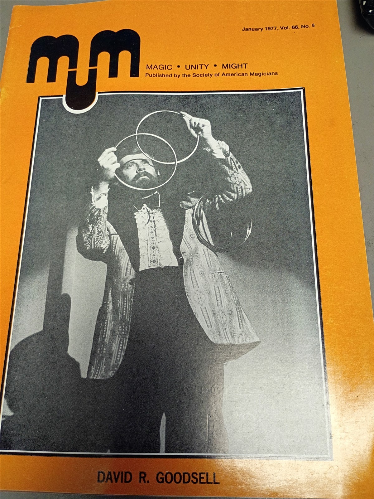 David R. Goodsell MUM Society of American Magicians Magazine Issue 1977 #9