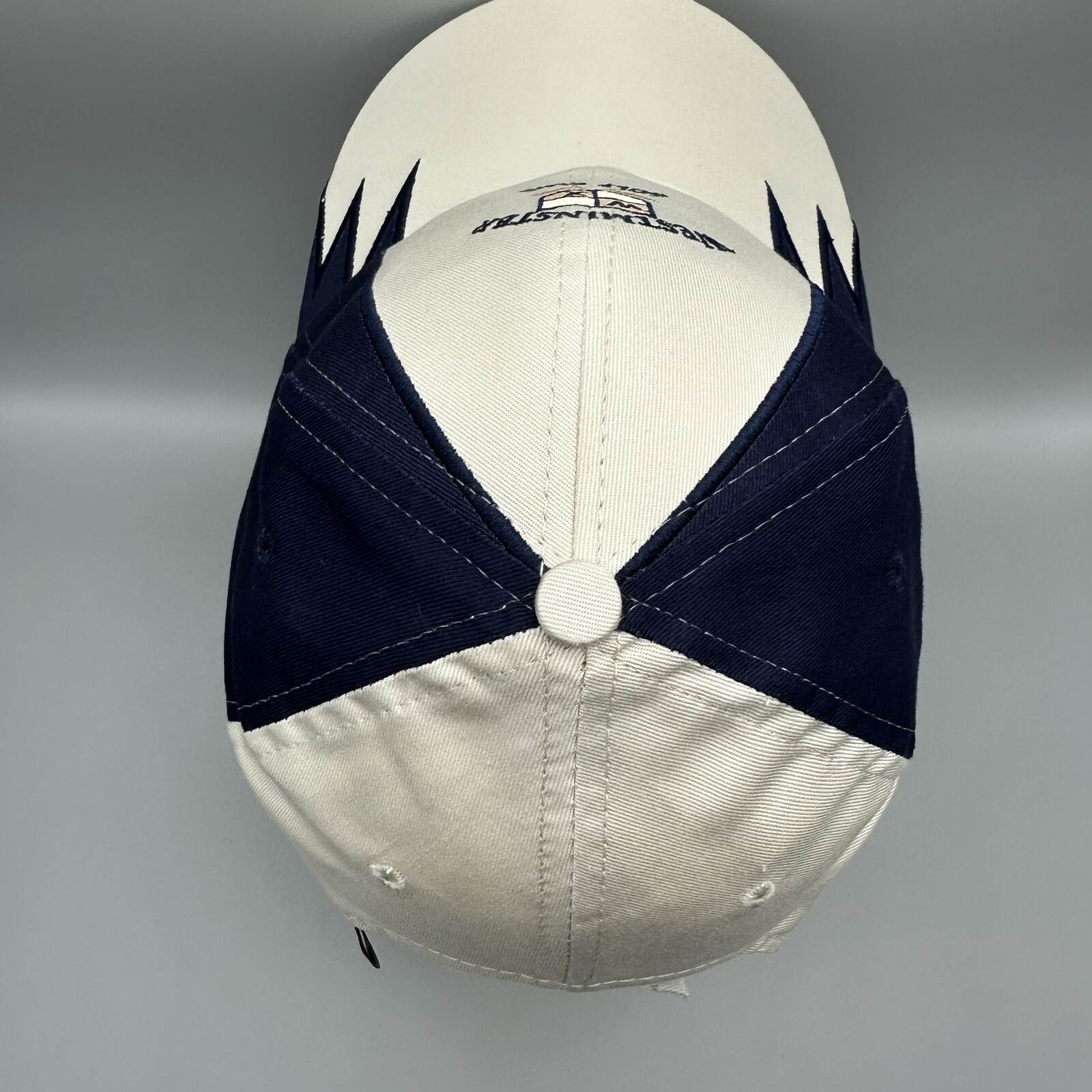 Westminster Golf Club Hat Cap Blue Tan Adjustable TT Town Talk