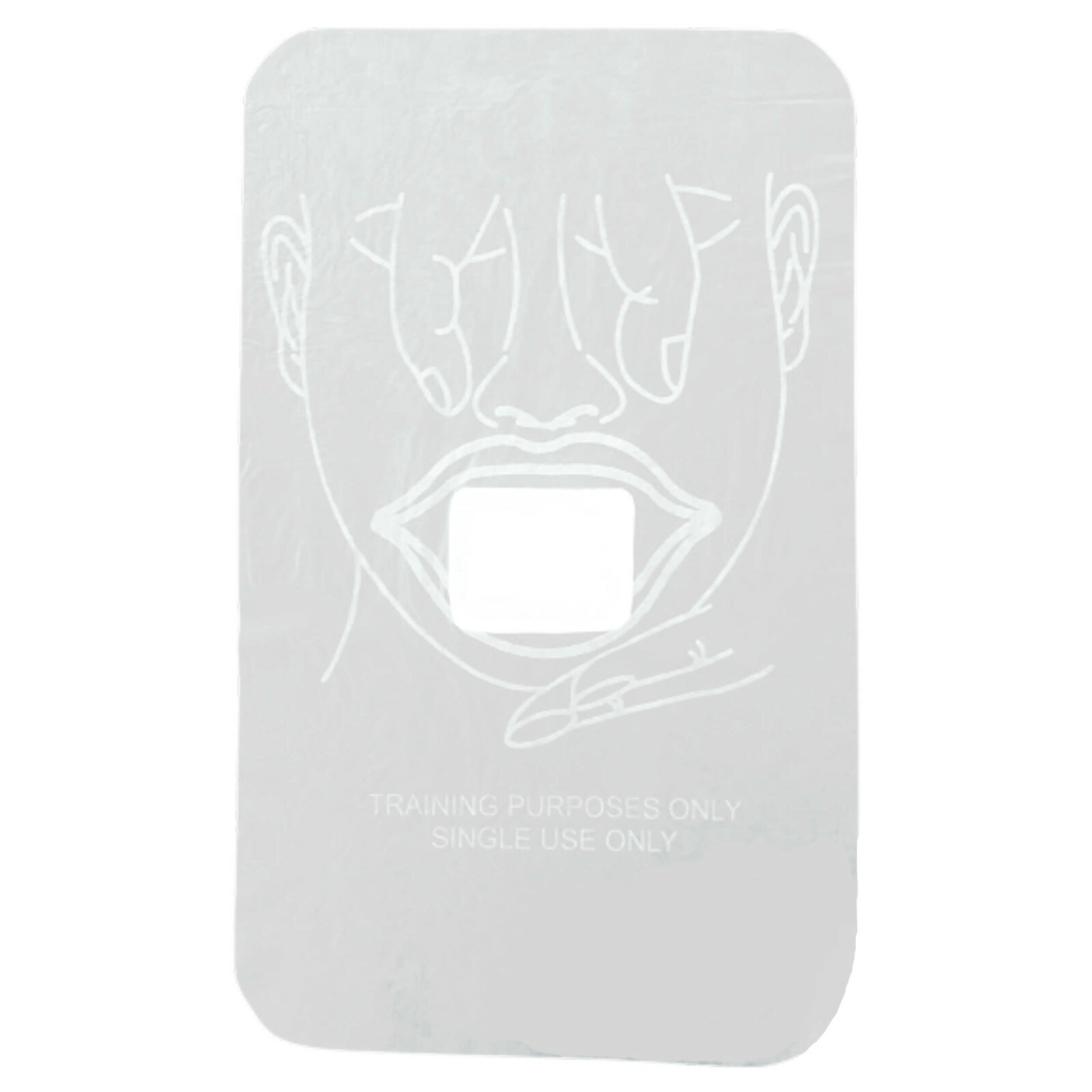 CPR Training Shields Pack of 1000