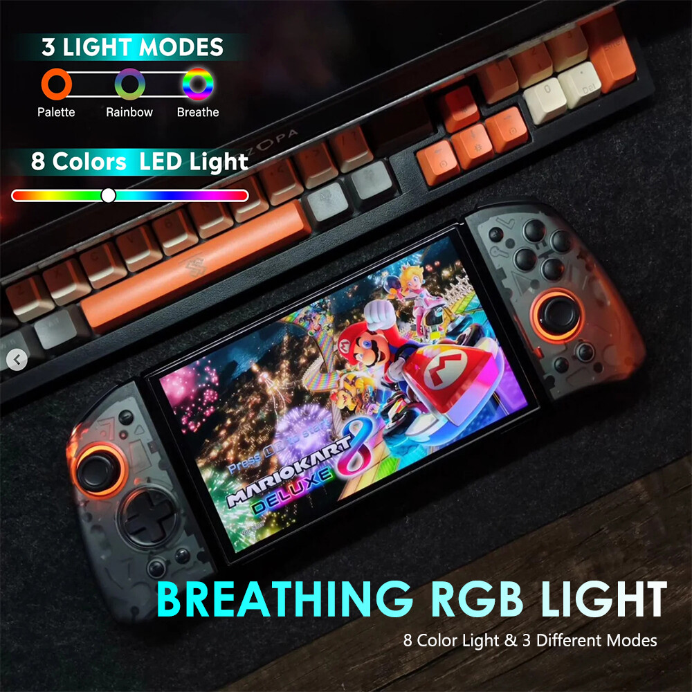 QRD Stellar T5 Wireless Joy-pad for Nintendo Switch OLED Lite PC IOS Android