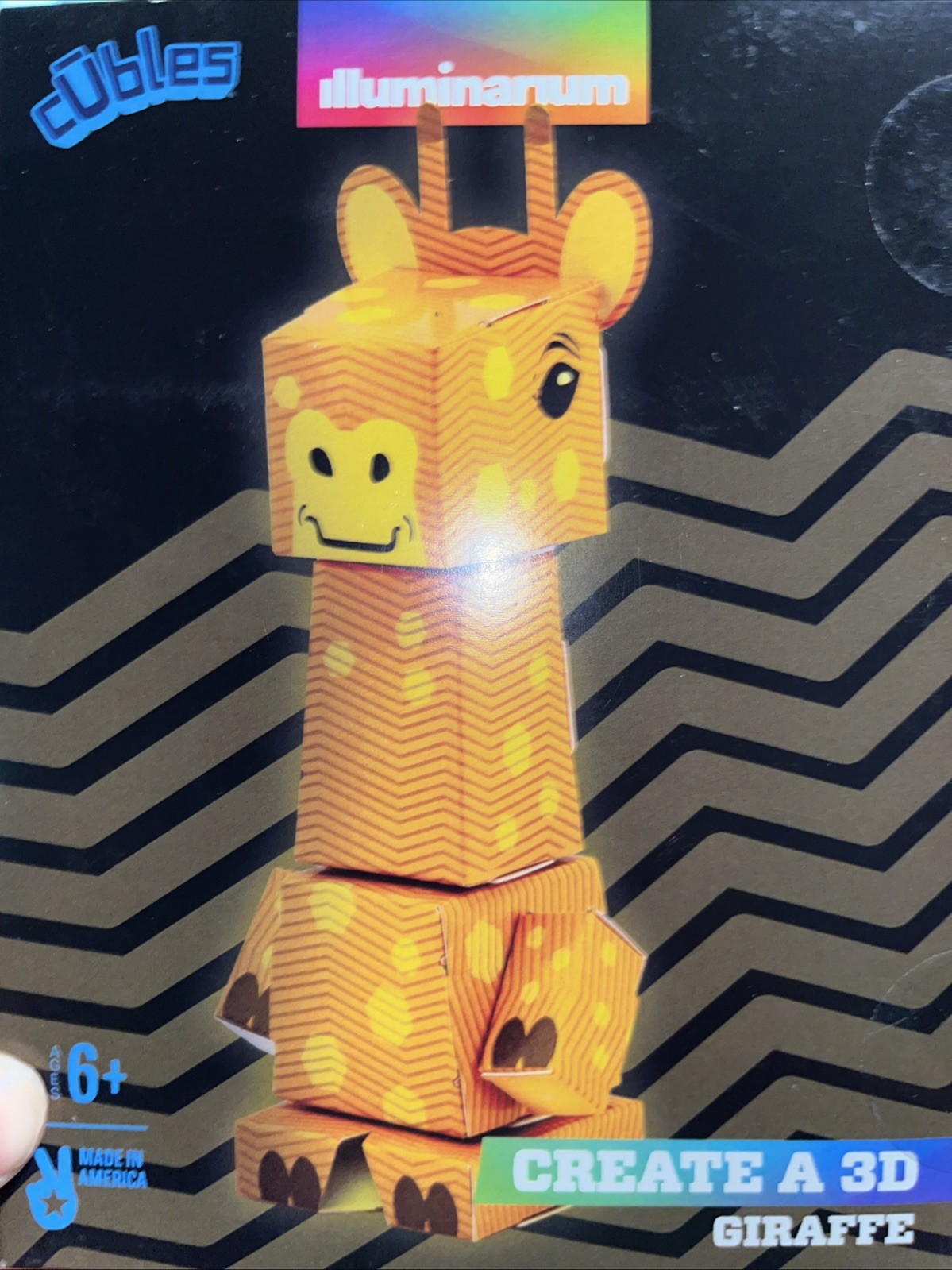 cables Illuminarium Giraffe Build 3D Kit Fold Art Craft