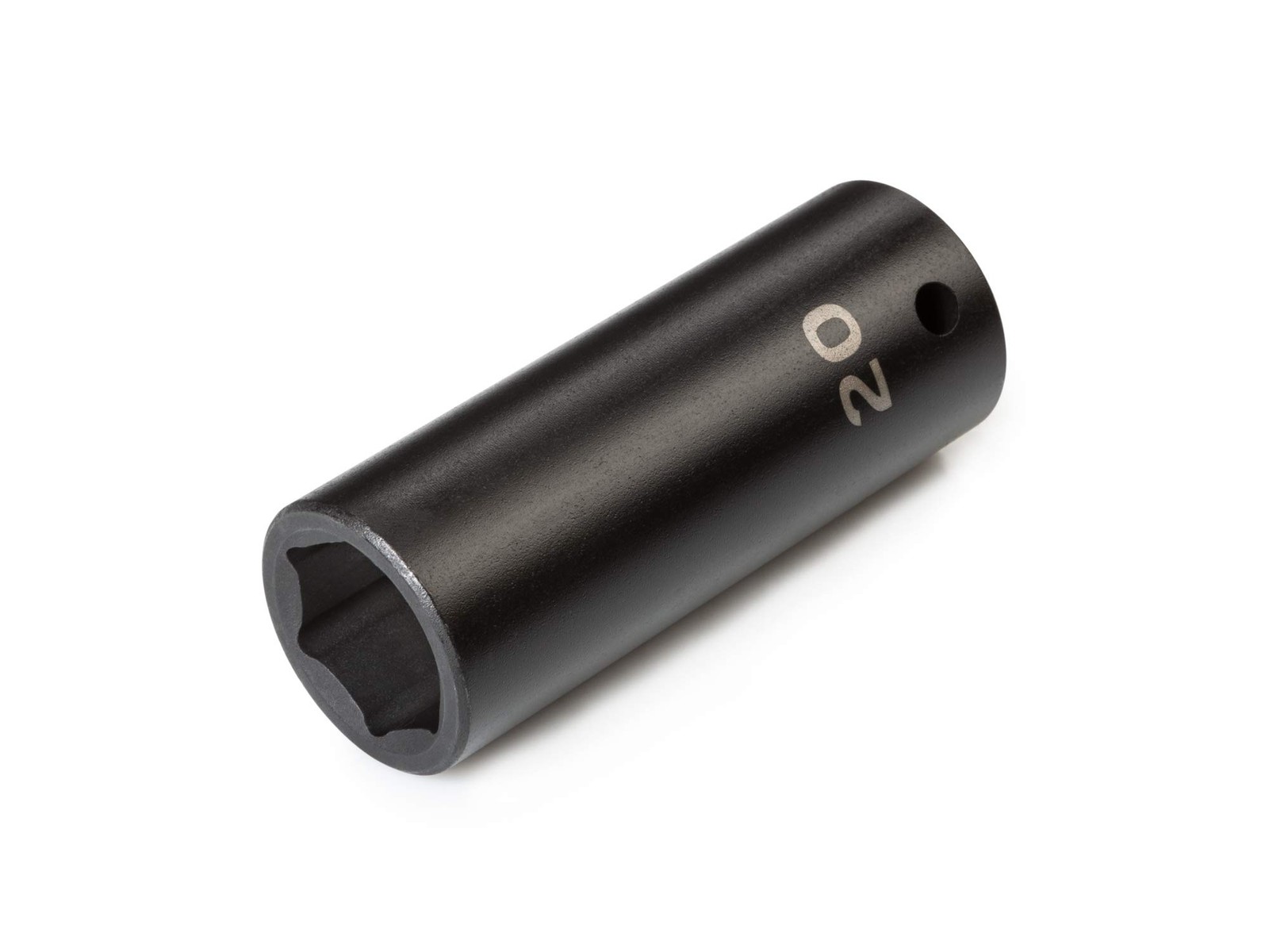 TEKTON 1/2 Inch Drive x 20 mm Deep 6-Point Impact Socket | SID23120 20