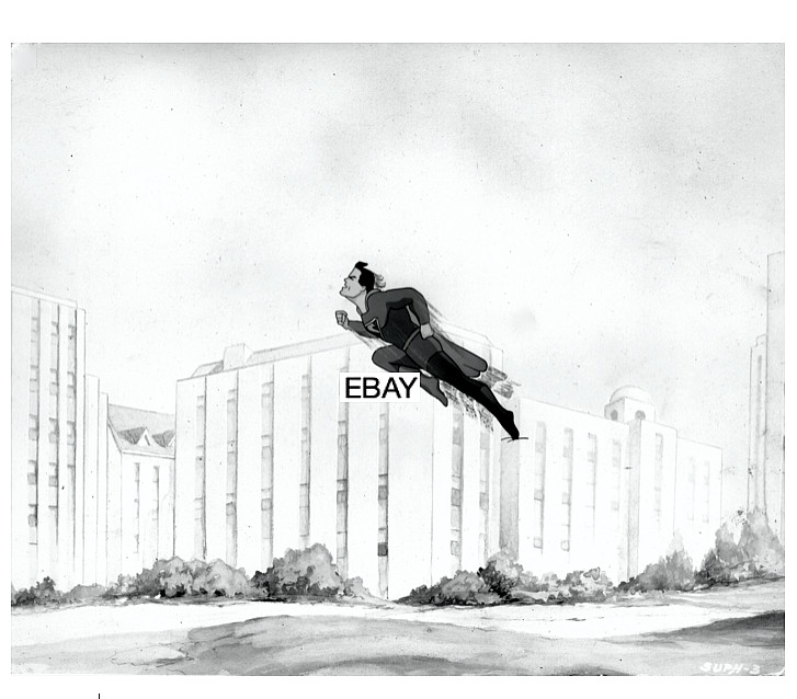 SALE: SUPERMAN CARTOON MOVIE PHOTO 1941 FLEISCHER COMICS DION McGREGOR REPRO