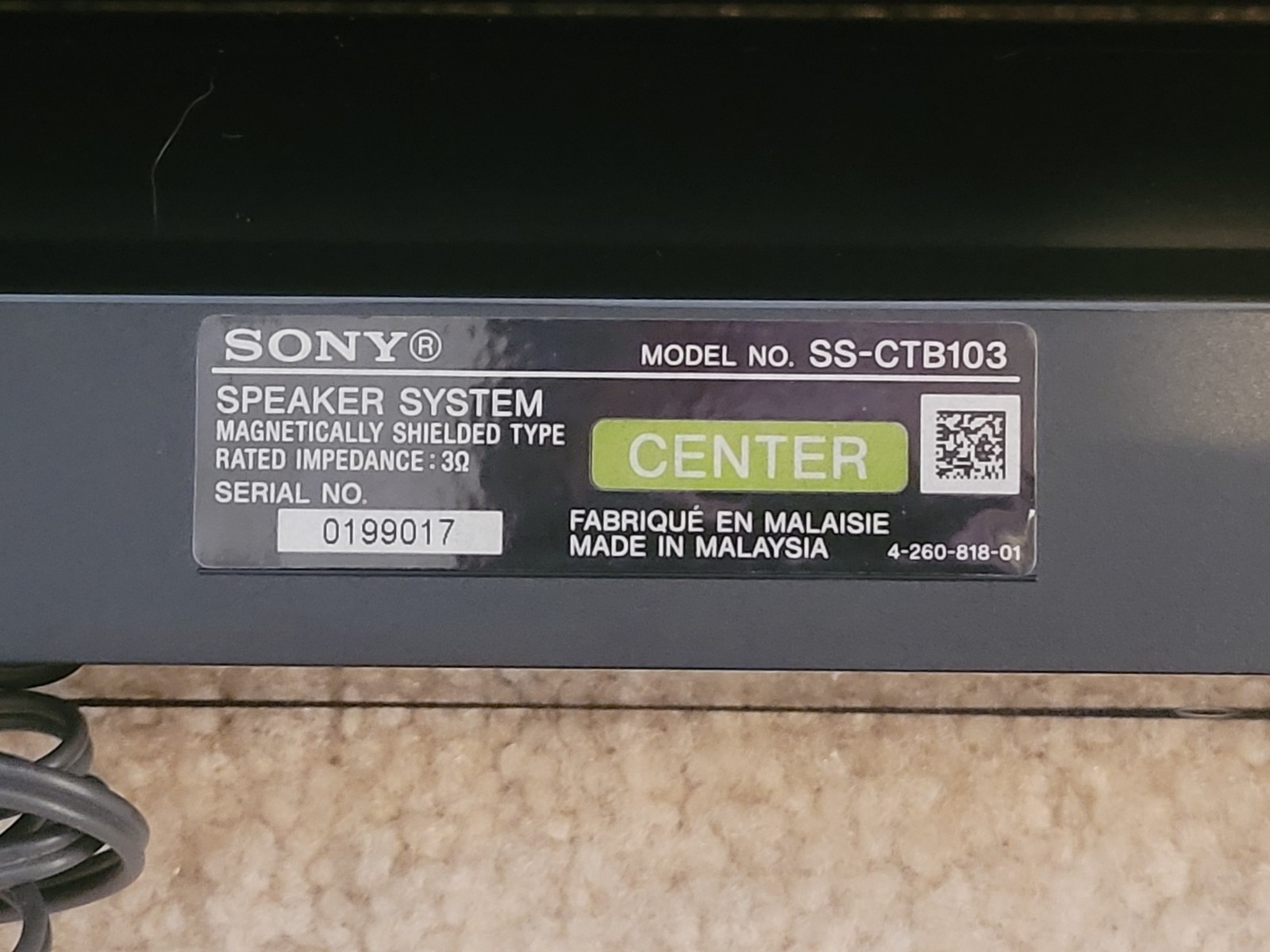 Sony HBD-E580 Blu-Ray 3D 5.1 Home Theatre Streaming System with Sub & Remote
