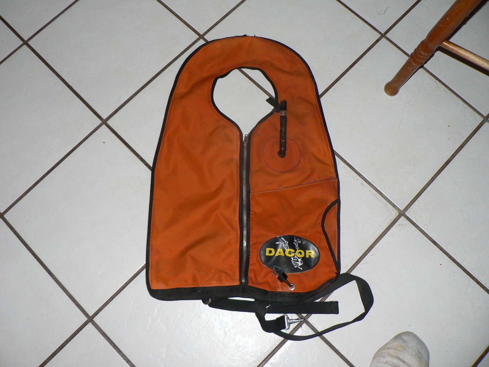 Vintage Aqua-Lung Buoyancy Adjustment Vest, For Collector's.
