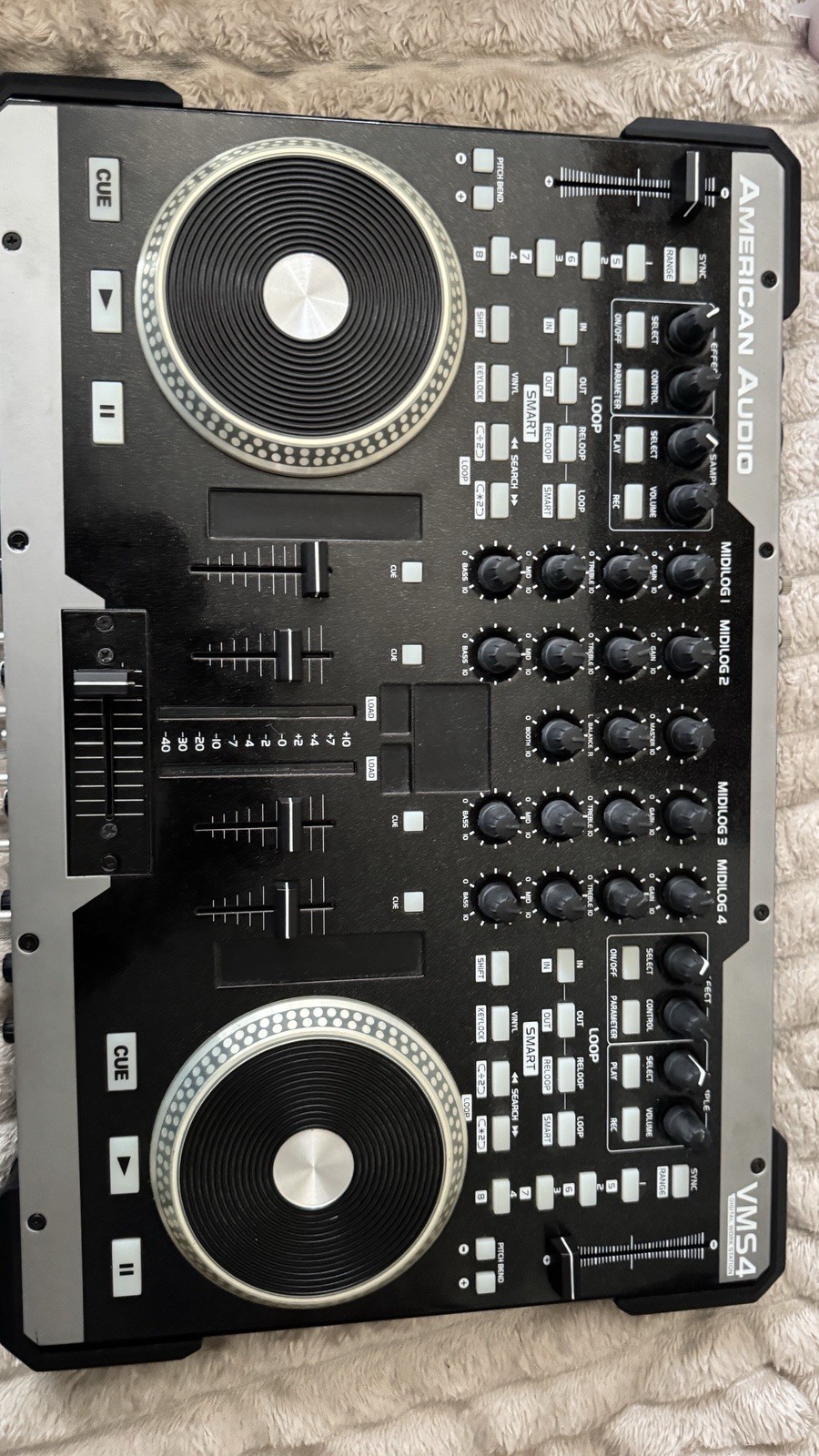 American Audio VMS4 4-Channel Virtual DJ USB Midi Controller