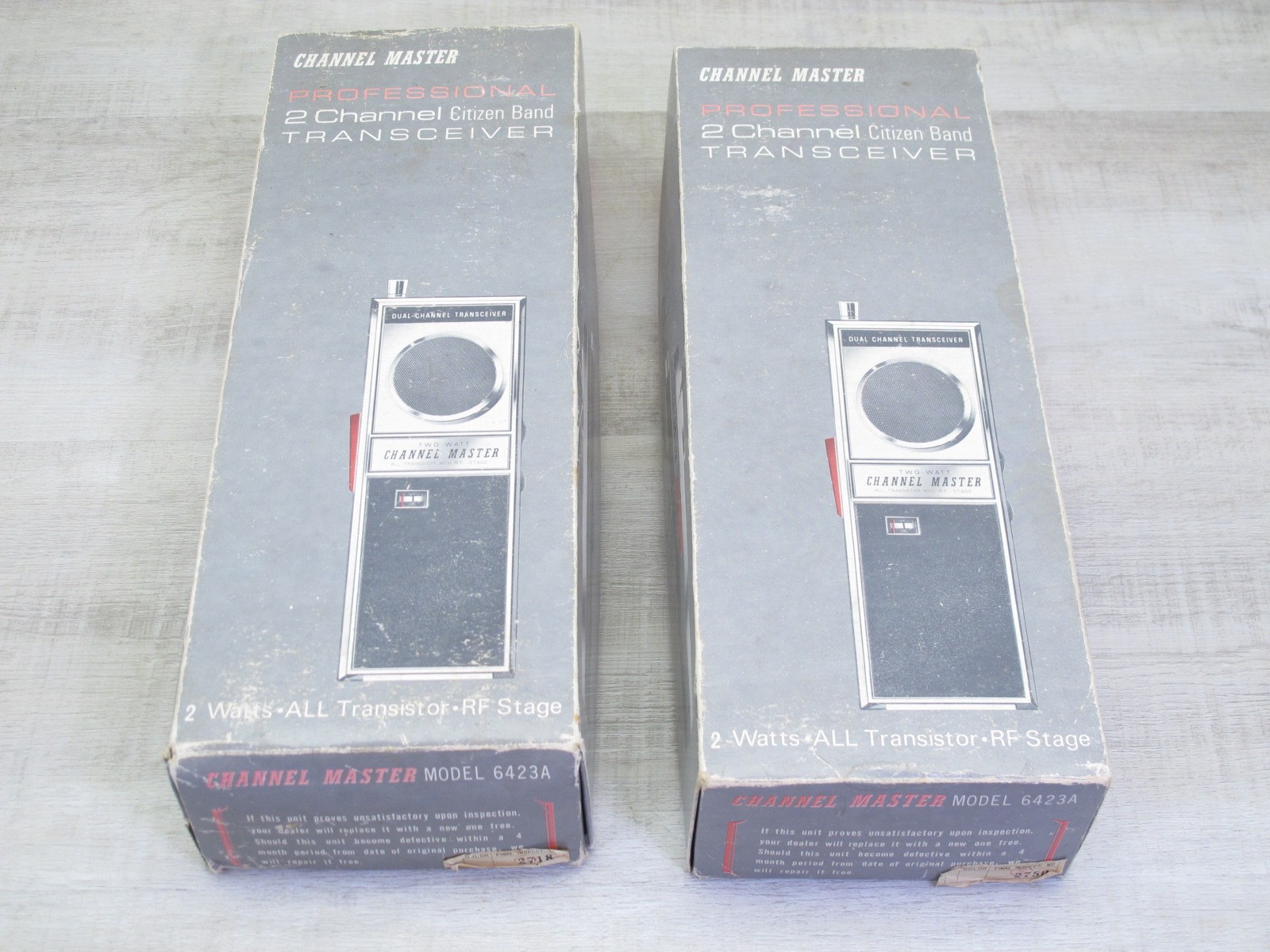 Channel Master CB Walkie Talkies 6423A