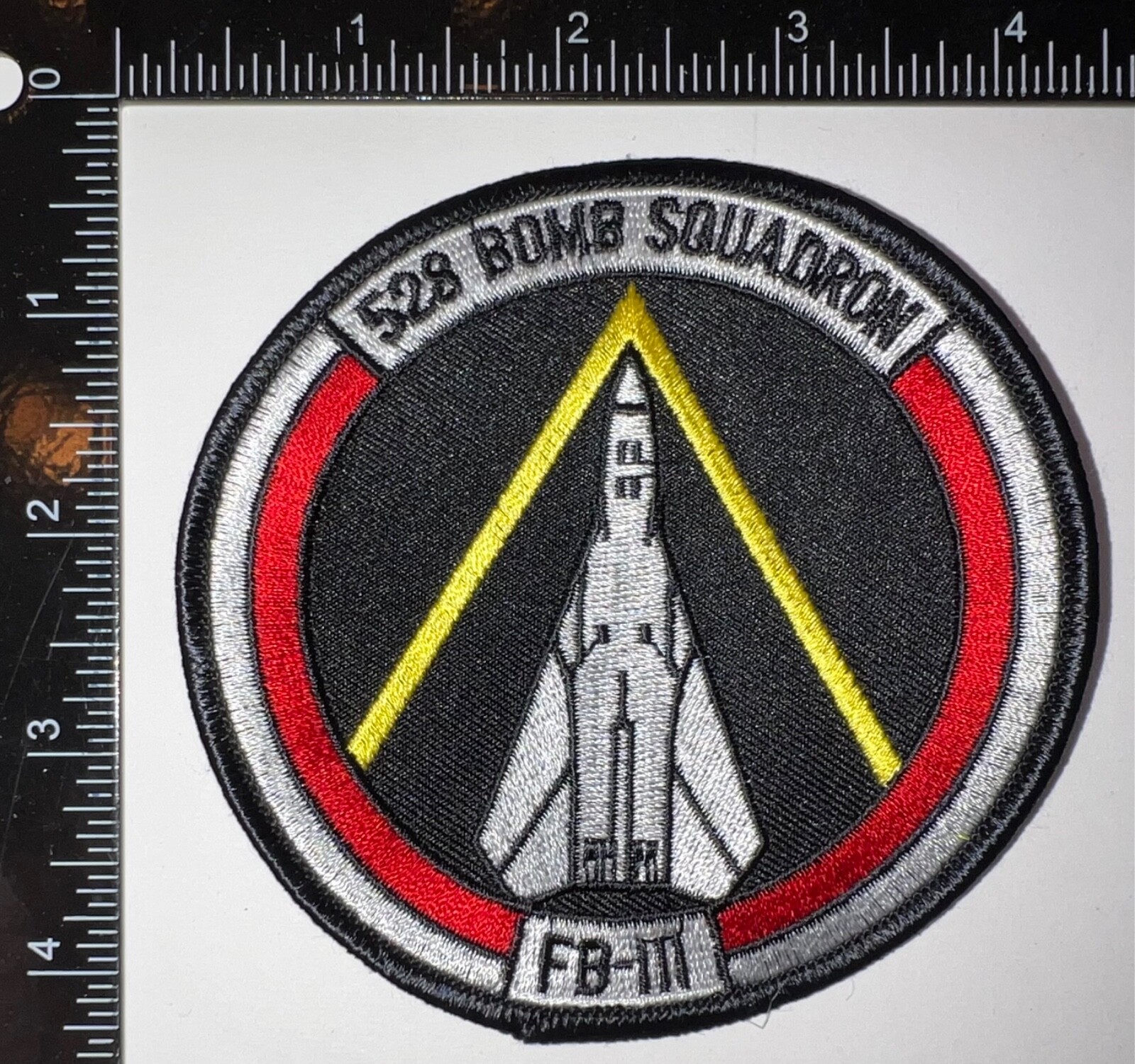 Cold War USAF US Air Force 528th Bomb Squadron FB-111 Plattsburgh AFB NY Patch