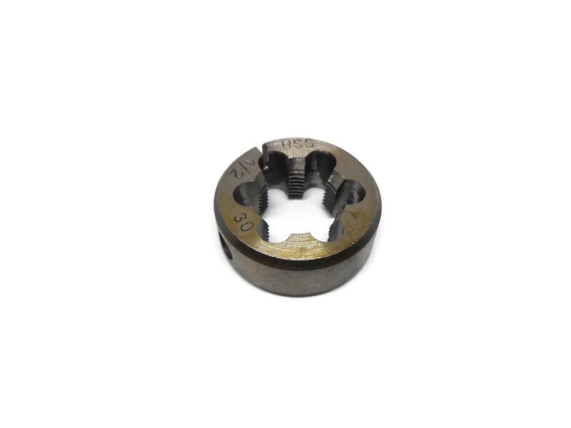 1/2-30 x 1" OD Round Adjustable High Speed Steel Die Right Hand NEW JAPAN Made