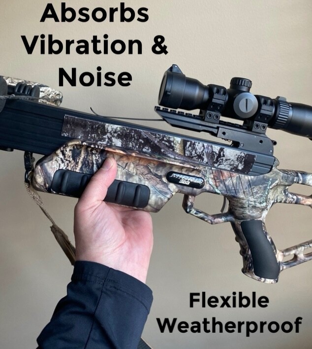 Crossbow Compound Bow Vibration Dampener MATERIAL SELF ADHESIVE CAMO LIGHTWEIGHT