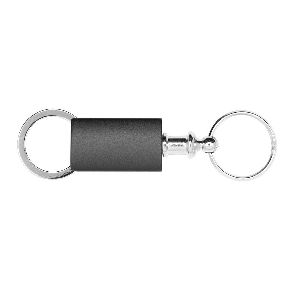 Black Metal Valet Key Chain