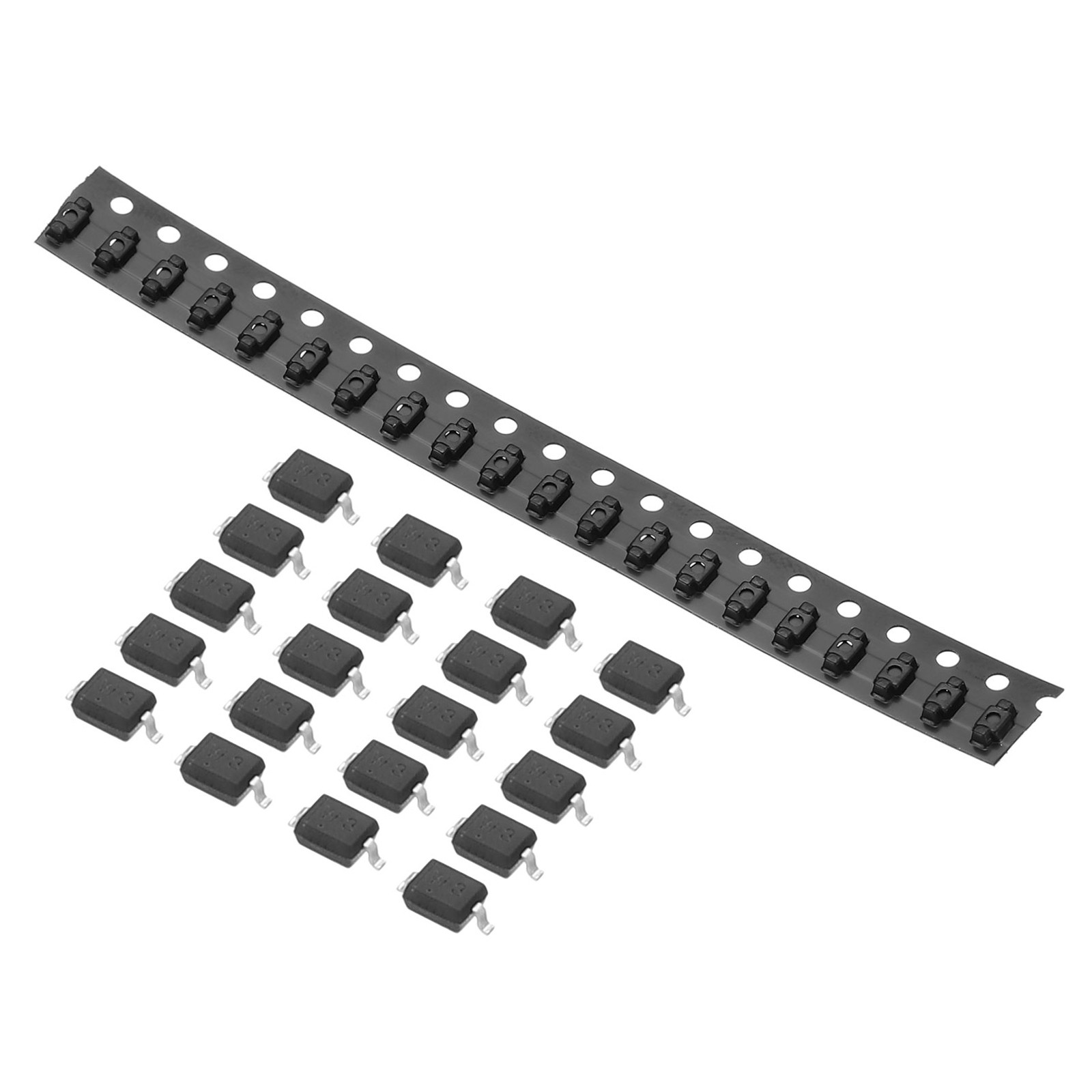 20Pcs Zener Diode, 200mW Surface Mount Diode Kit 24V SOD-323 0.06 x 0.06inch