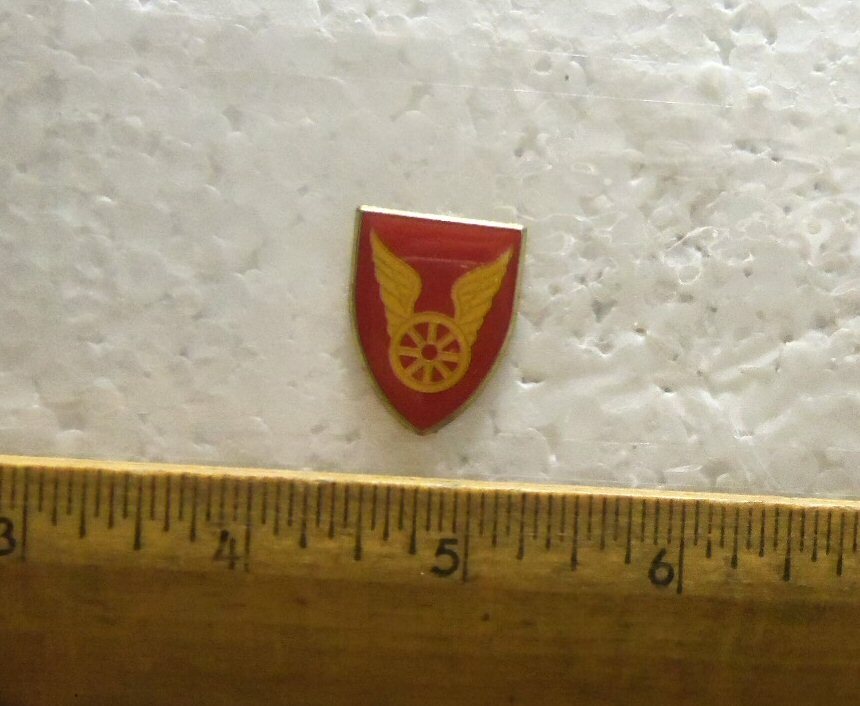 US Army - 124th Transportation Brigade Pin