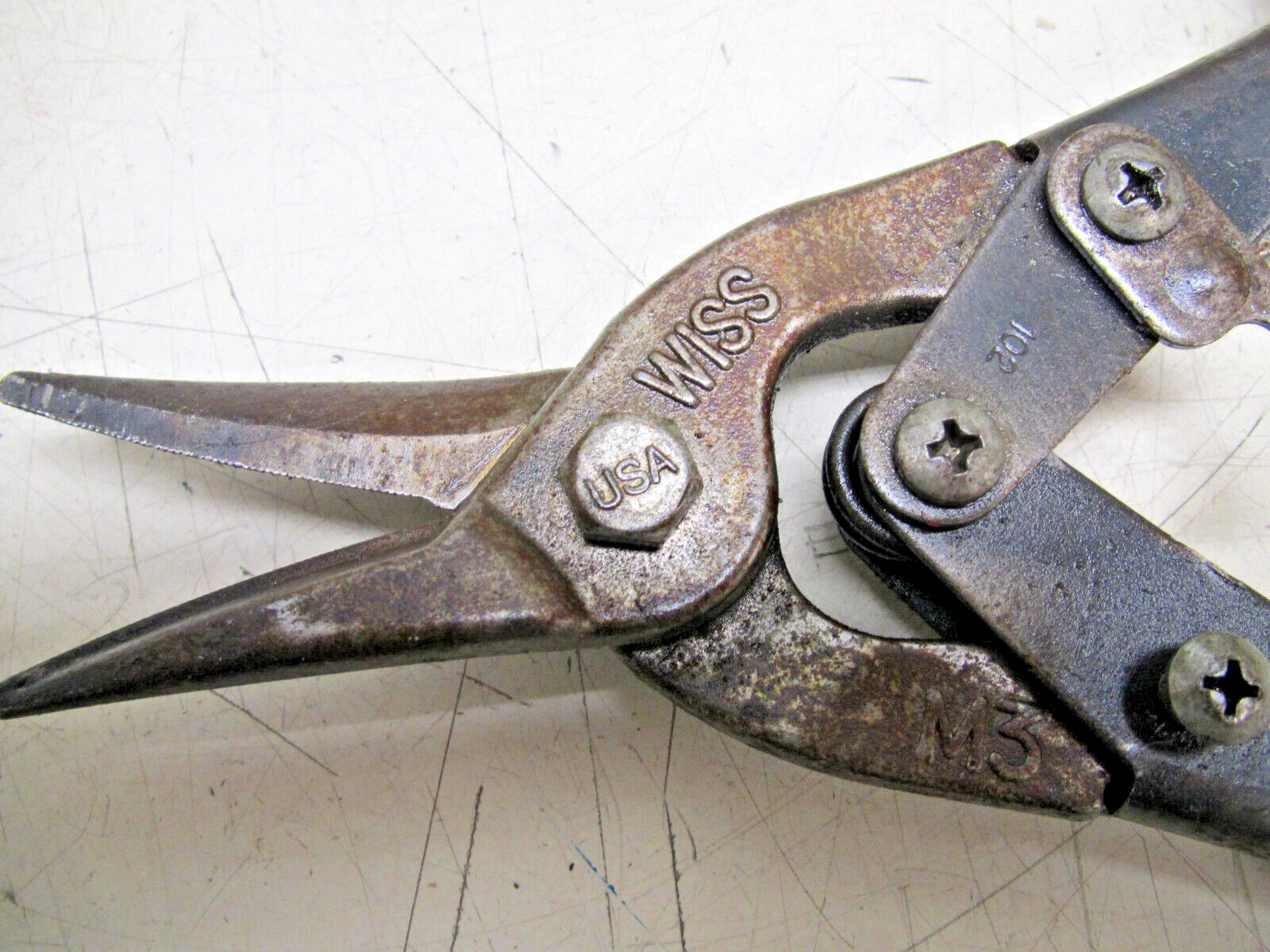 Wiss M3 Sheet Metal Shears Tin Snips & Midwest Aviation Offset Snips MWT-6510L