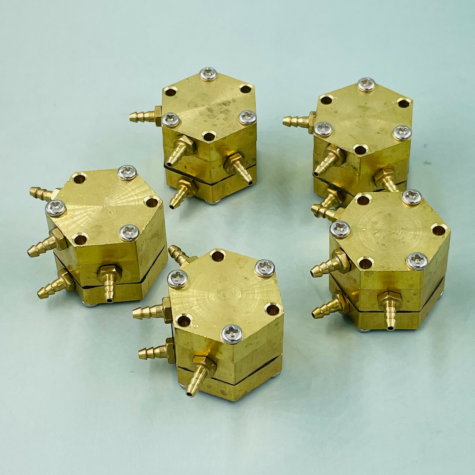 5pcs Dental Hexagonal Water Air Valve Control for Dental Chair Parts Accessories