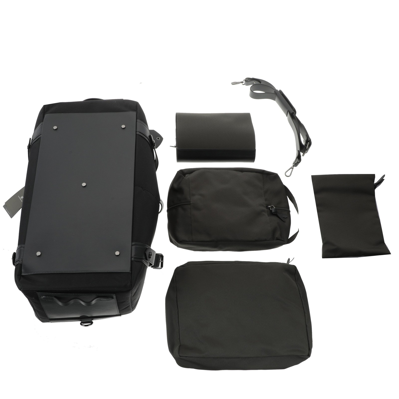 GENUINE PORSCHE Weekender Travel Bag W/3 Individual Zip Bags WAP-035-716-0K