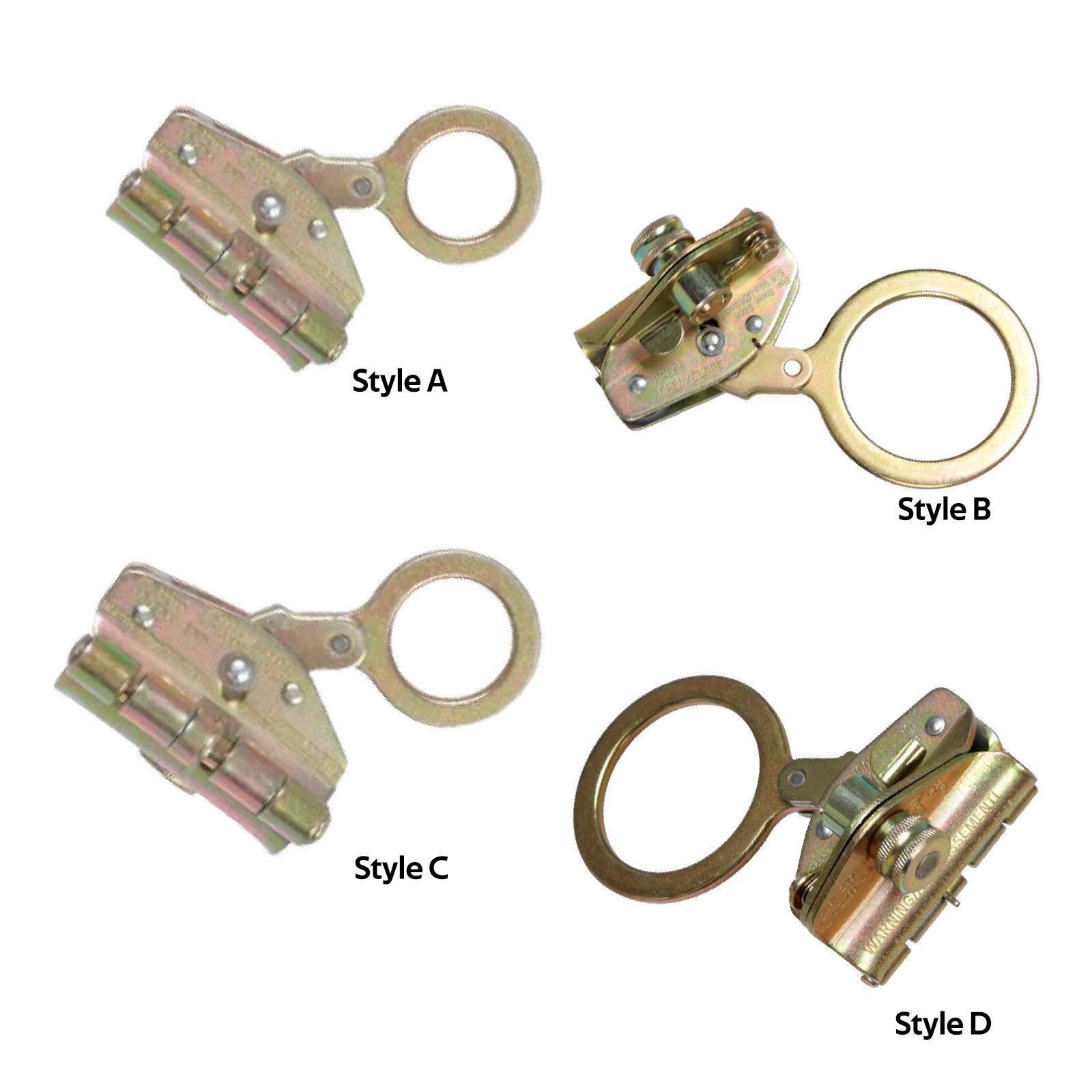 Climb Self Locking Rope Grab Fall Protector Professional Removable Arrest