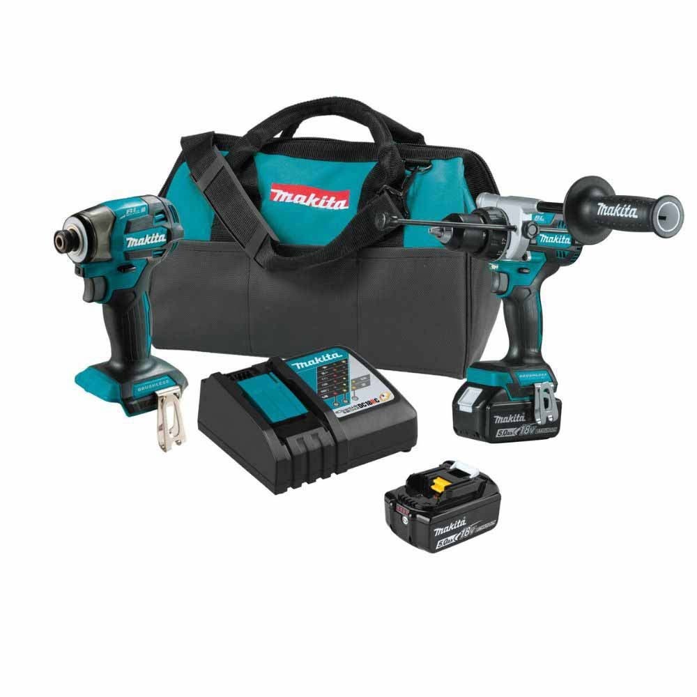 Makita XT297T 18V LXT Lithium-Ion Brushless Cordless 2 Pc. Combo Kit