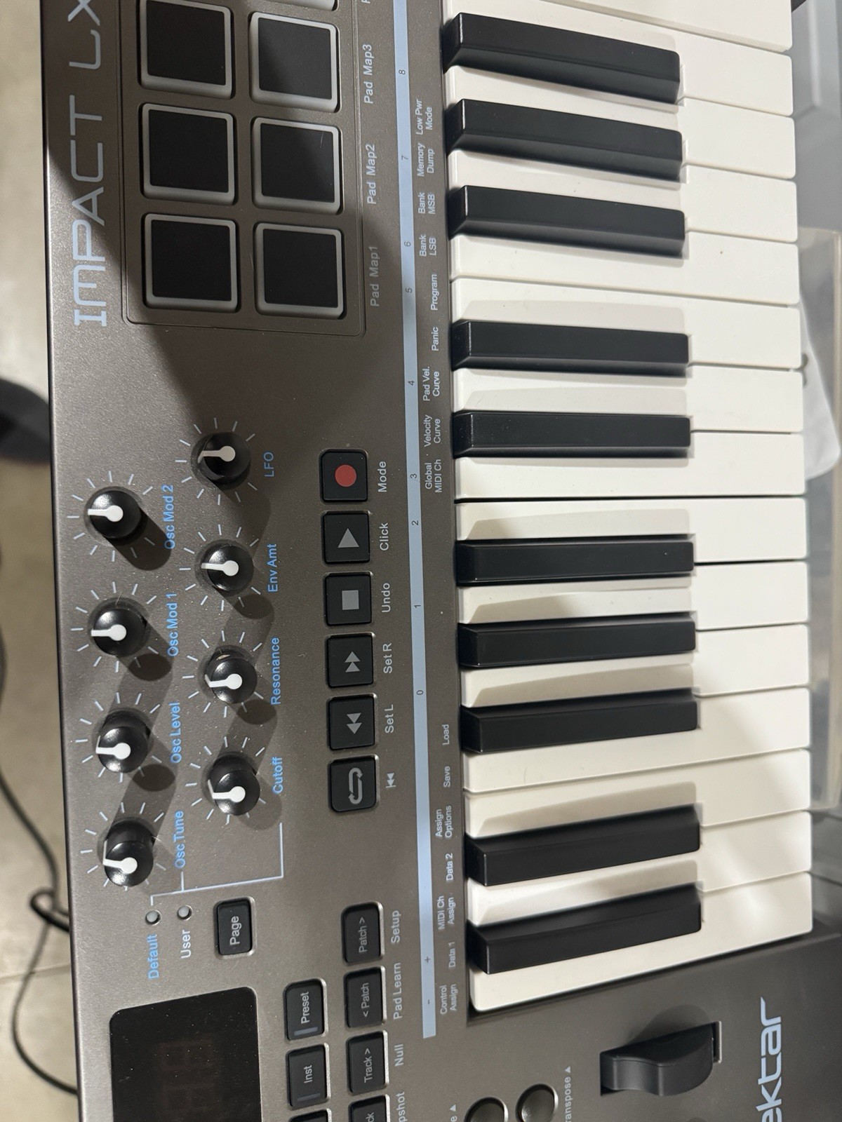 Nektar Impact LX25+ 25 Key USB MIDI Keyboard Controller (A1D029464)