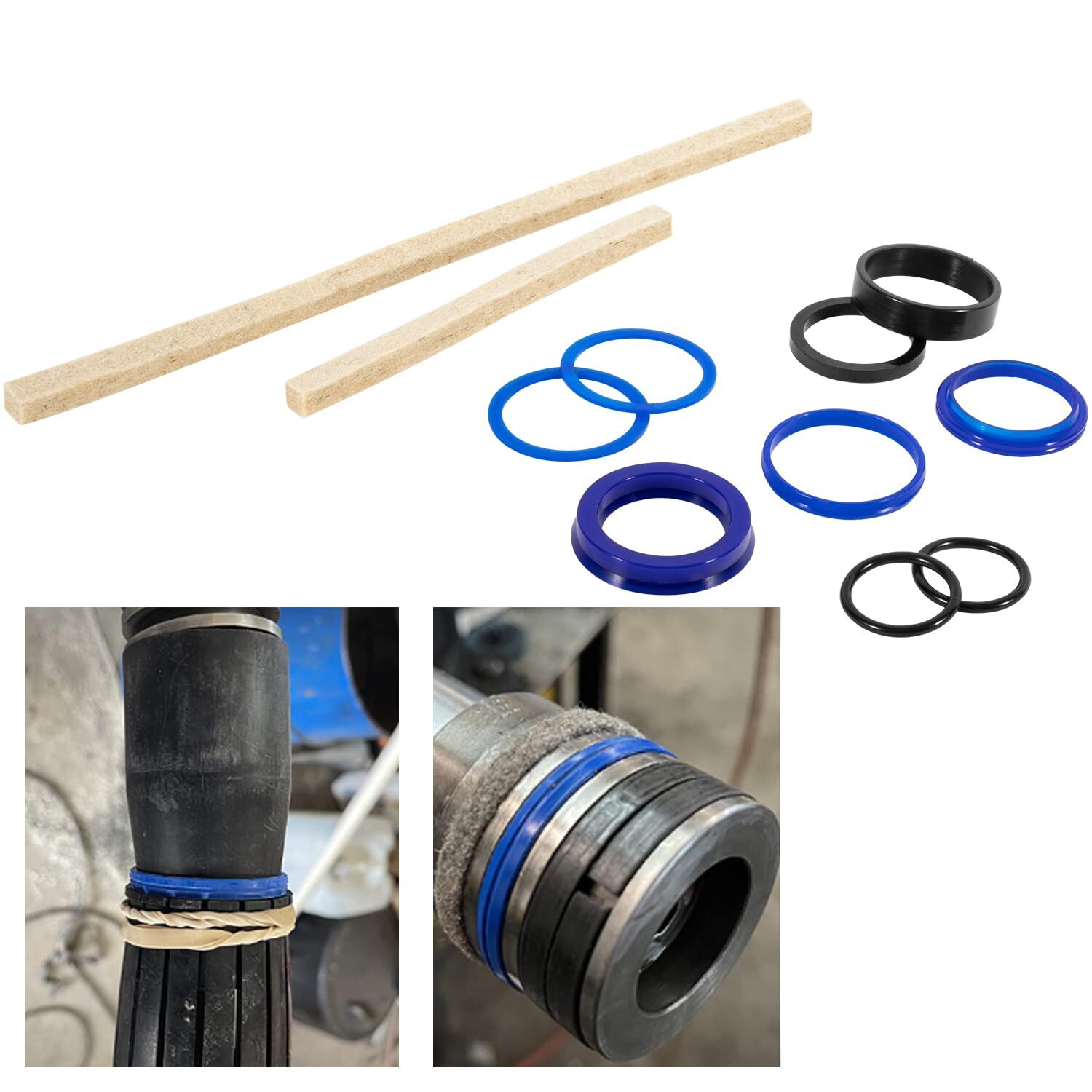 For Rotary 2 Post Lift Hydraulic Cylinder Seal Kit FJ783-12TH BH-7511-11