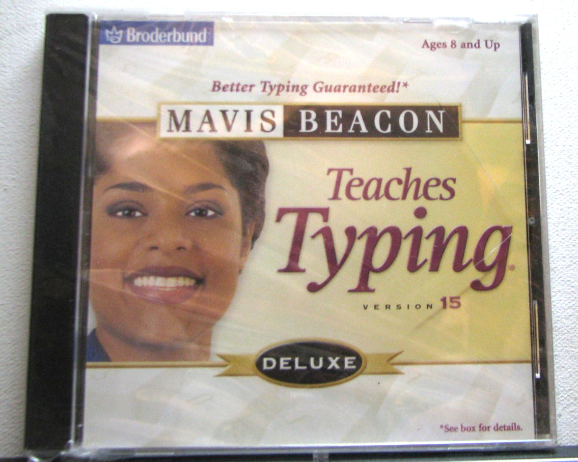 STILL-SEALED  MAVIS BEACON TEACHES TYPING--- VERSION 15 DELUXE