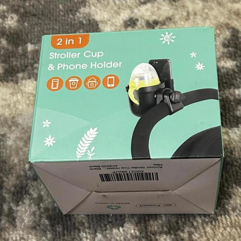 Accmor Stroller Cup & Phone Holder (NWT)