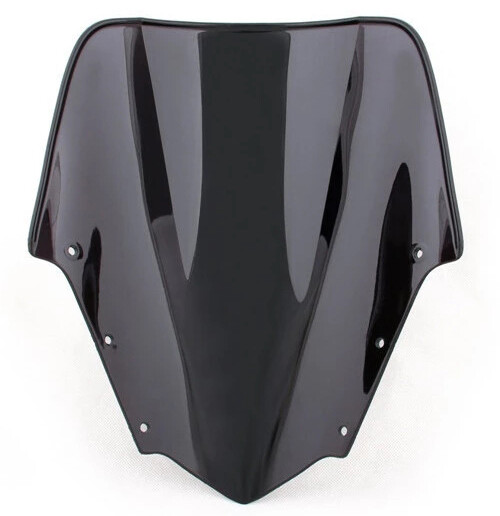 Black Windshield for Yamaha FZ1 Fazer 2006 07 08 09 10 11 12 13 14 15 Windscreen