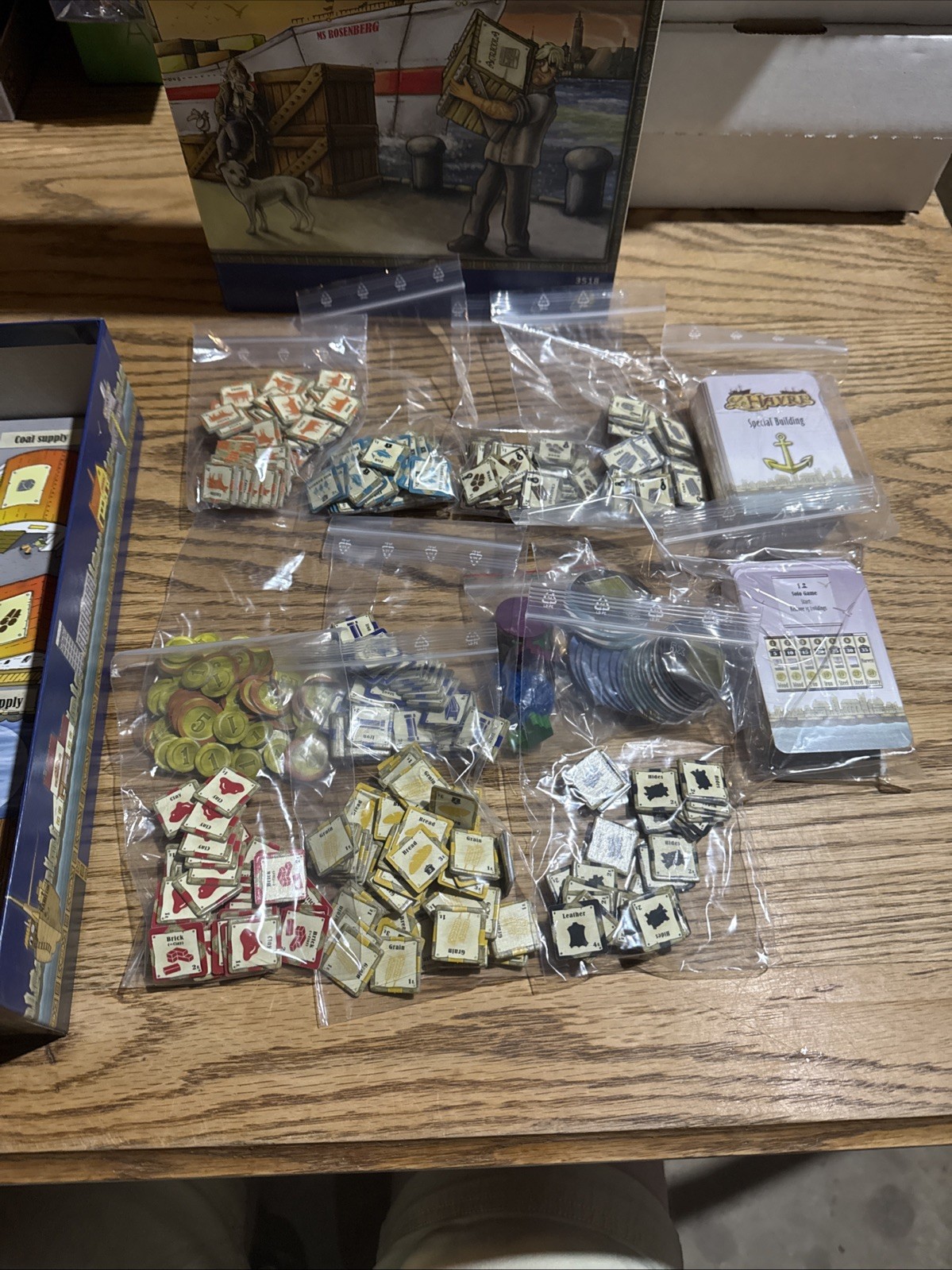 LE HAVRE Board Game 100% COMPLETE 2009 MULTI AWARD WINNER