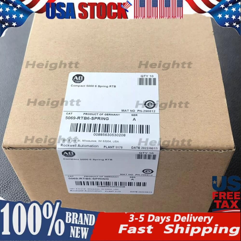 FACTORY SEALED Allen Bradley 5069-RTB6-SPRING CompactLogix removable block