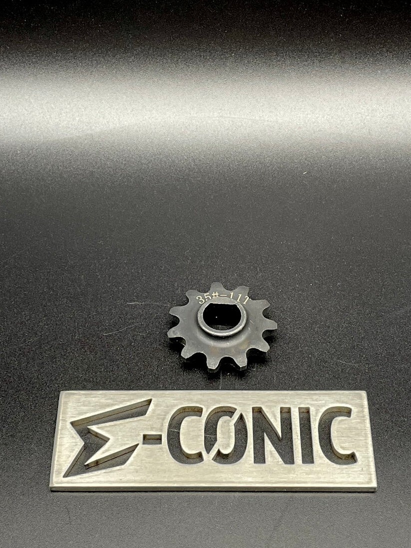 Sotion FW11 / GTS11 / GTS11-C Motor Sprockets in 219, #35, 420, and 428