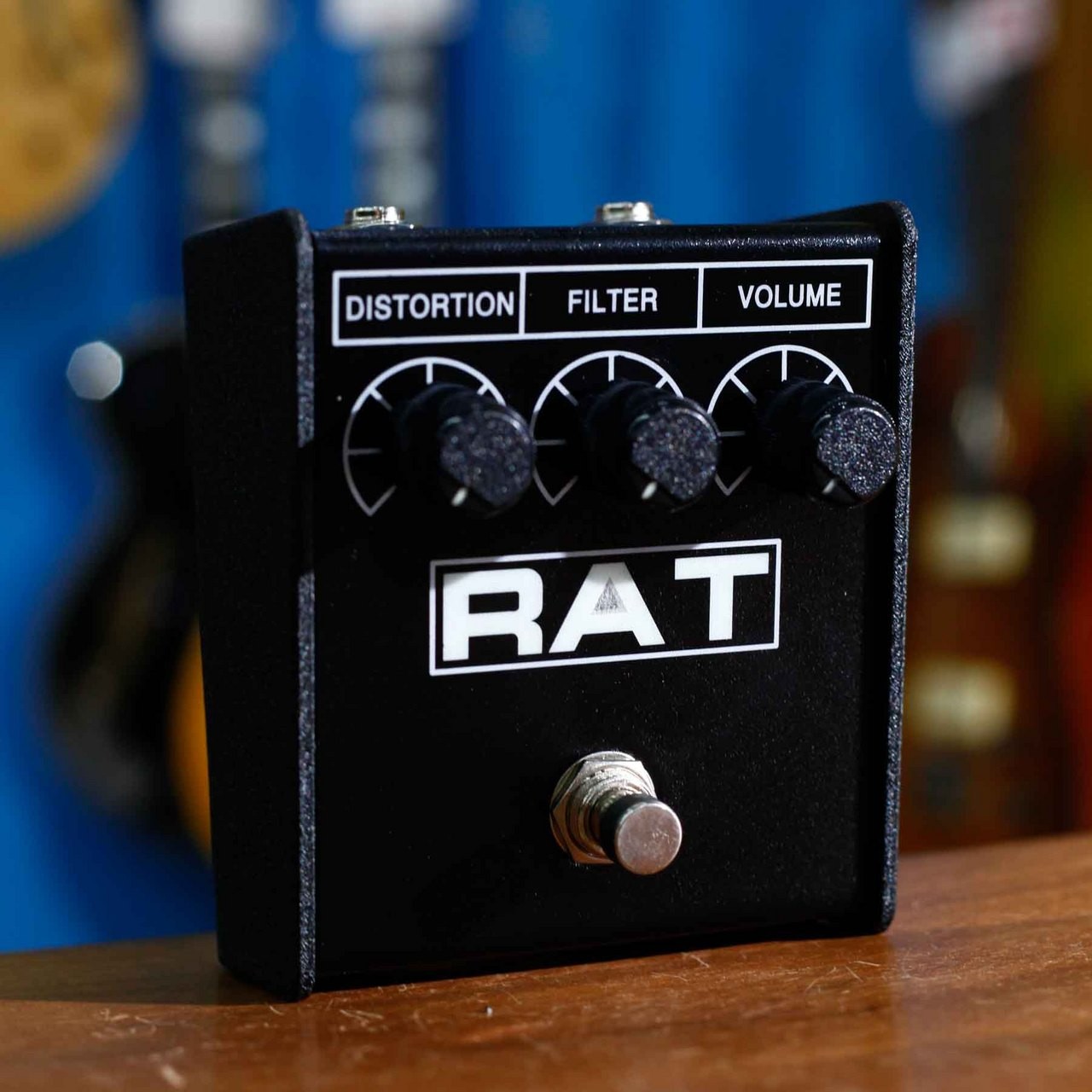 RAT2 Distortion Pedal HeavyGain Guitar Effect True Bypass Used