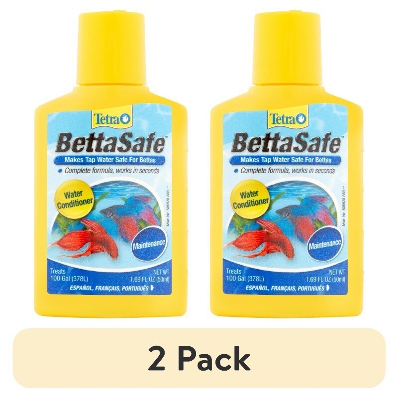 2 Pack Safe Fish Tank Water Conditioner, 1.69 Oz Water Conditioning