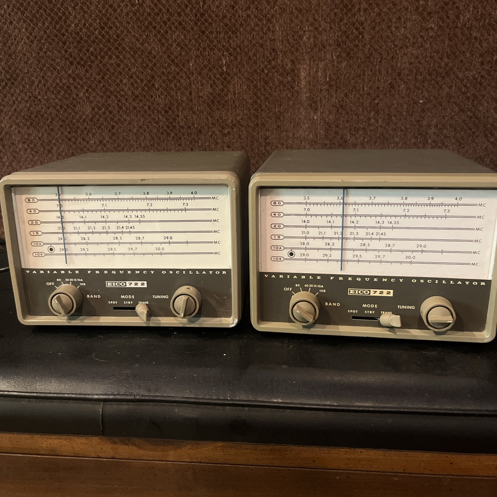 Vintage EICO Model 722 Variable Frequency Oscillator (VFO) - (NOT TESTED)