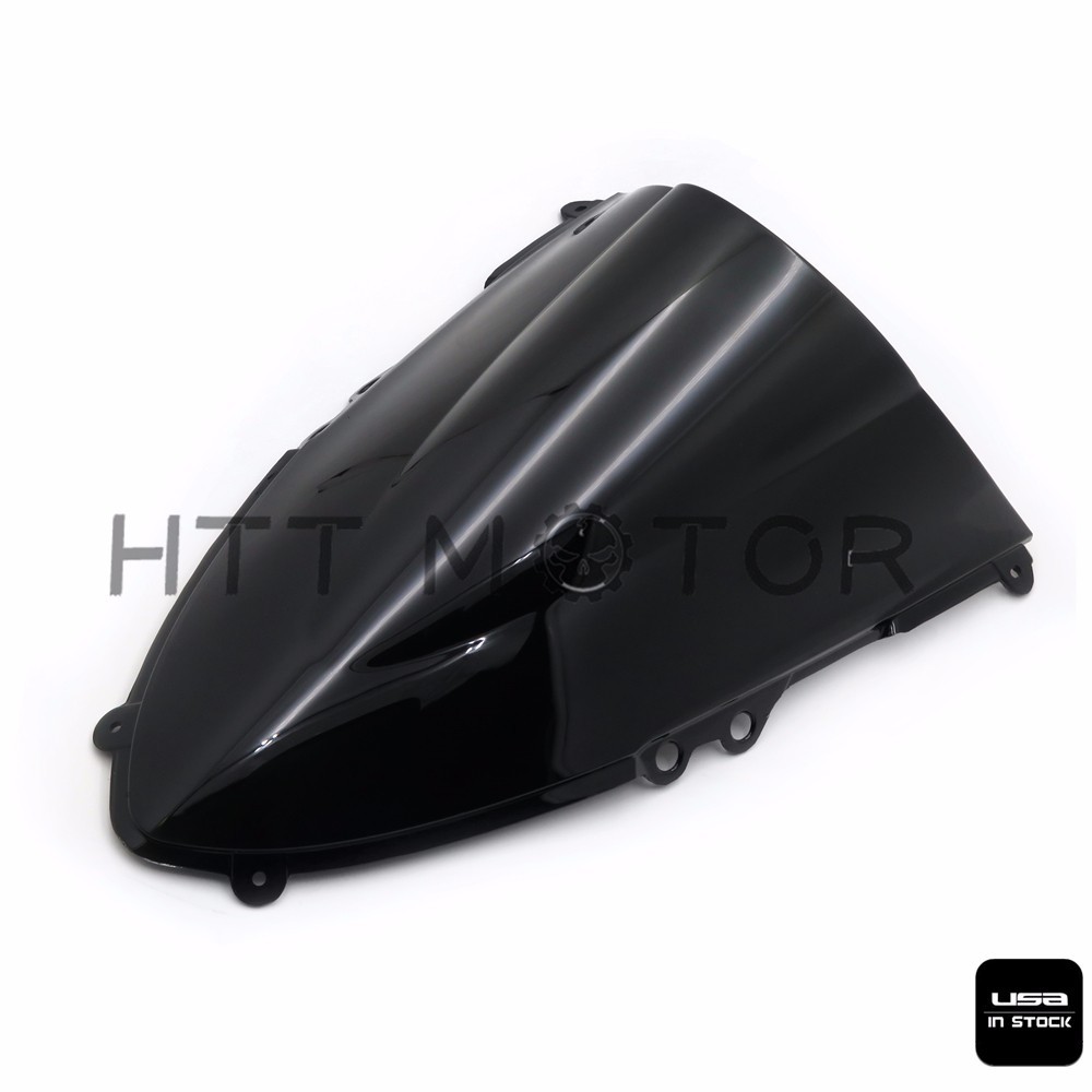 Smoke Black Double Bubble Windscreen Windshield for Ducati 899 1199 Panigale