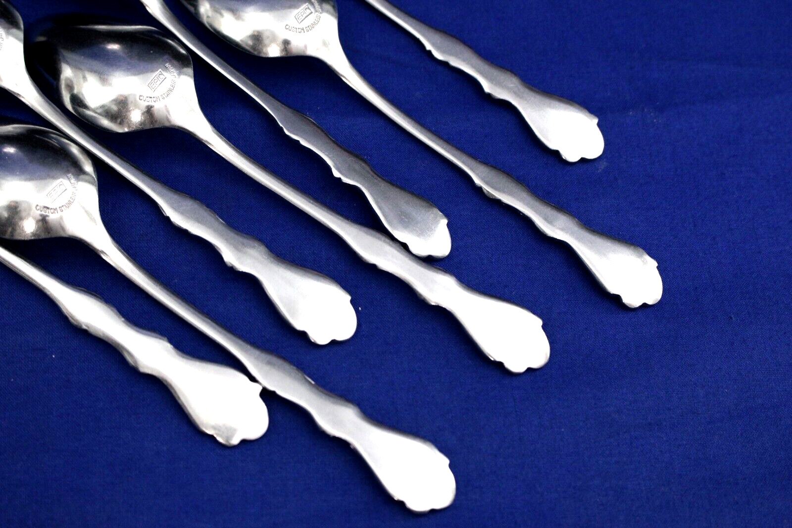7 "EPS21" 6 1/2" TEASPOONS EPIC CUSTOM STAINLESS FLATWARE JAPAN BEAUTIFUL