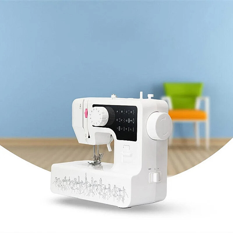 Sewing Machine Mini Portable Household With Multiple Built-in Stitch Patterns