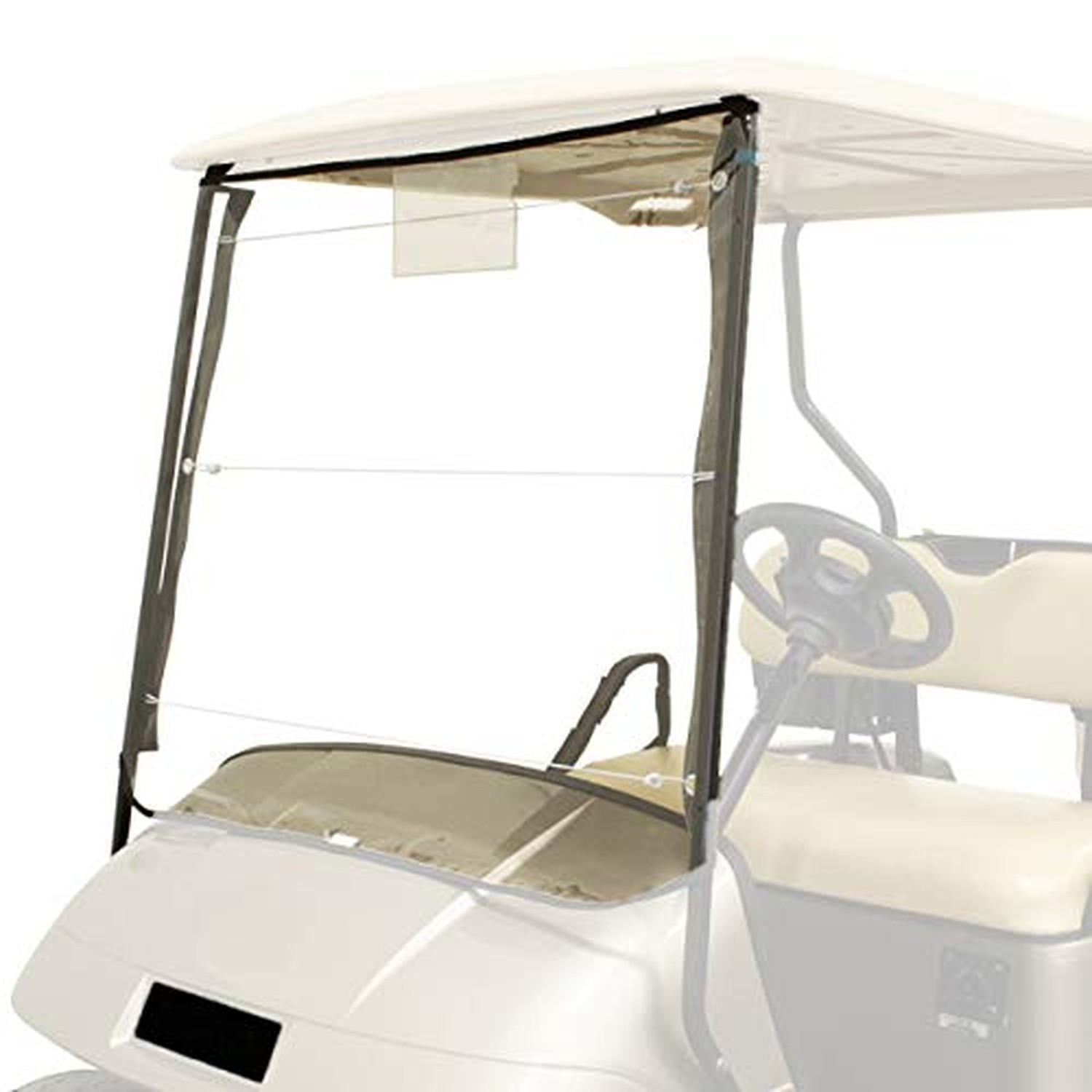Soft Flexible PVC Universal Golf Cart Windshield clear