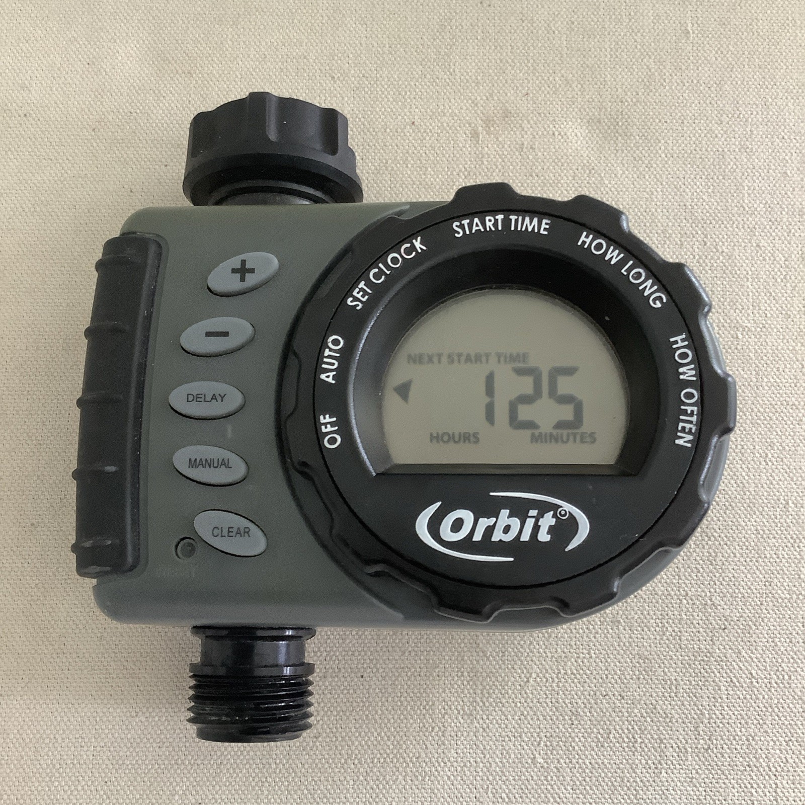 Orbit Programmable 24600 Lawn Garden Automatic Aqua Water Timer Digital 1 Hose