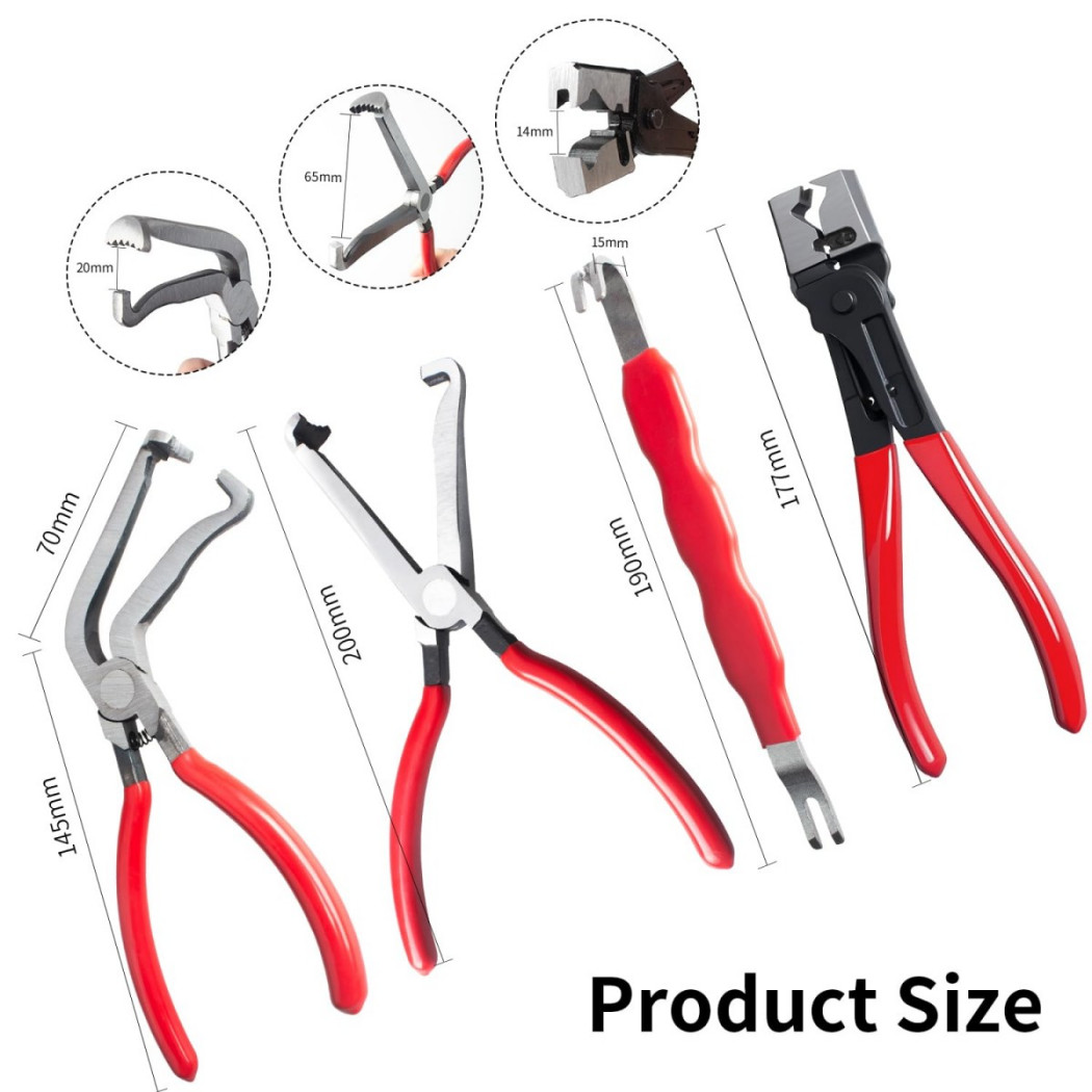 Electrical Disconnect Pliers Connector Separator Terminal Plug Removal Tool Kit