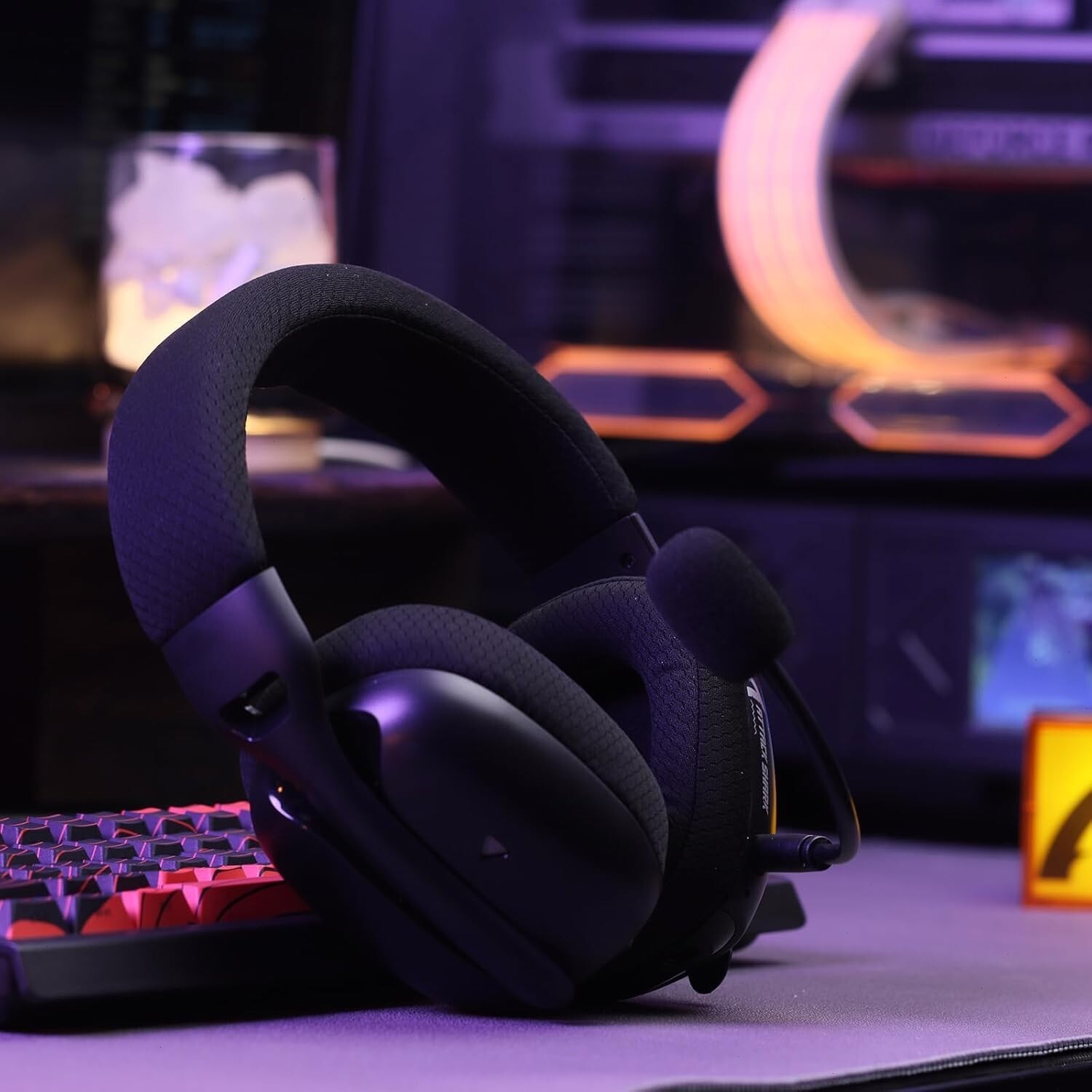 ATTACK SHARK L80PRO Wireless Gaming Headset, 20ms Low Latency, Dual Mics