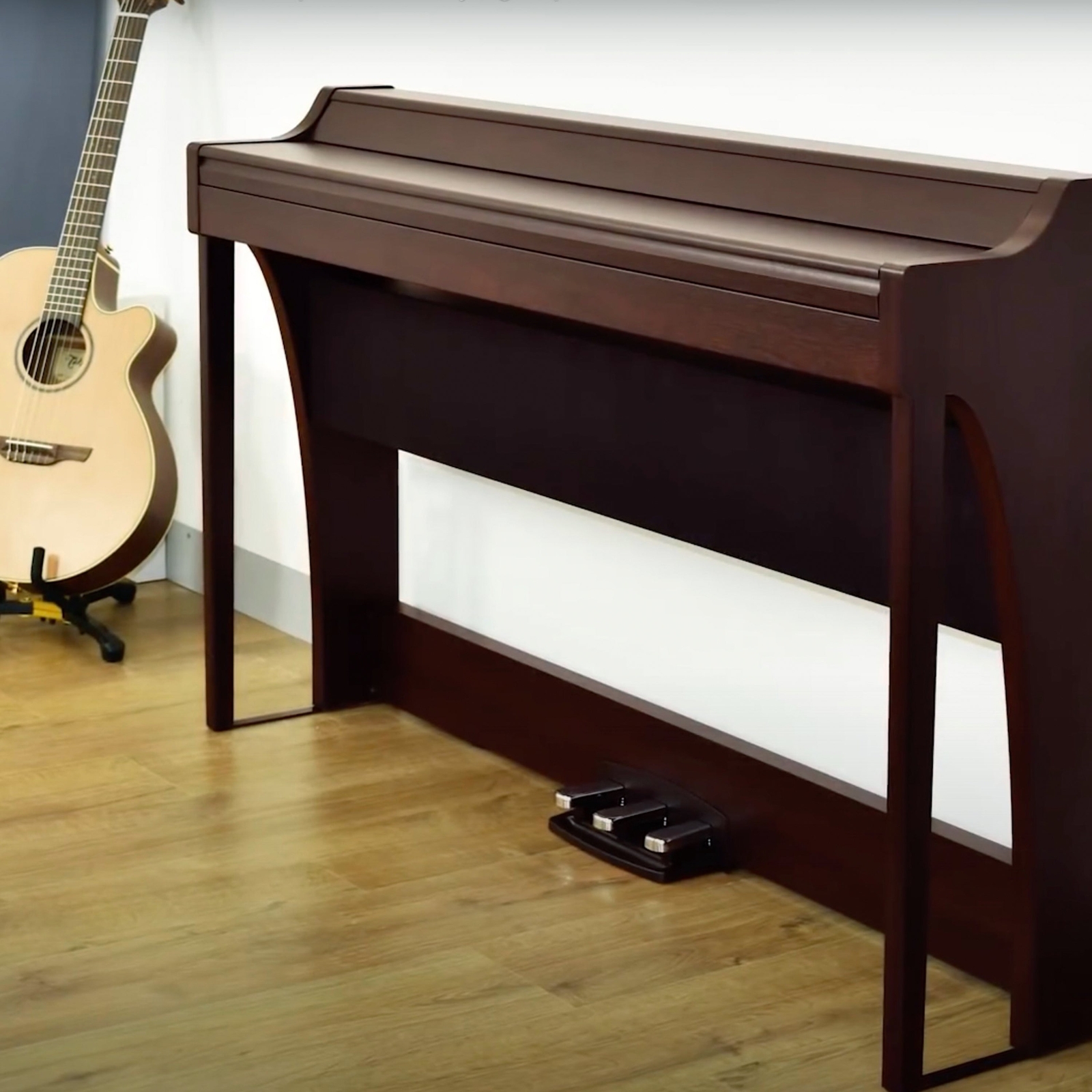 Korg G1B Air Digital Piano - Brown COMPLETE HOME BUNDLE PLUS SUB