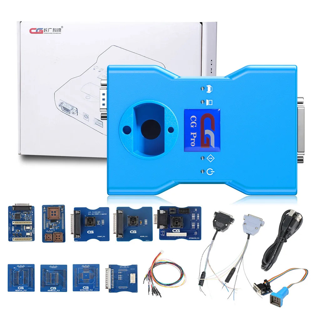 Programmer Full Version with All Adapters Including New CAS4 DB25&TMS370 Adapter