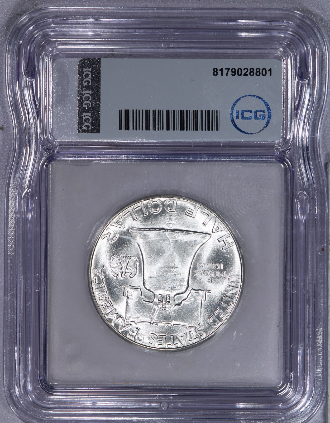 1954 Franklin Half Dollar 50C ICG MS64