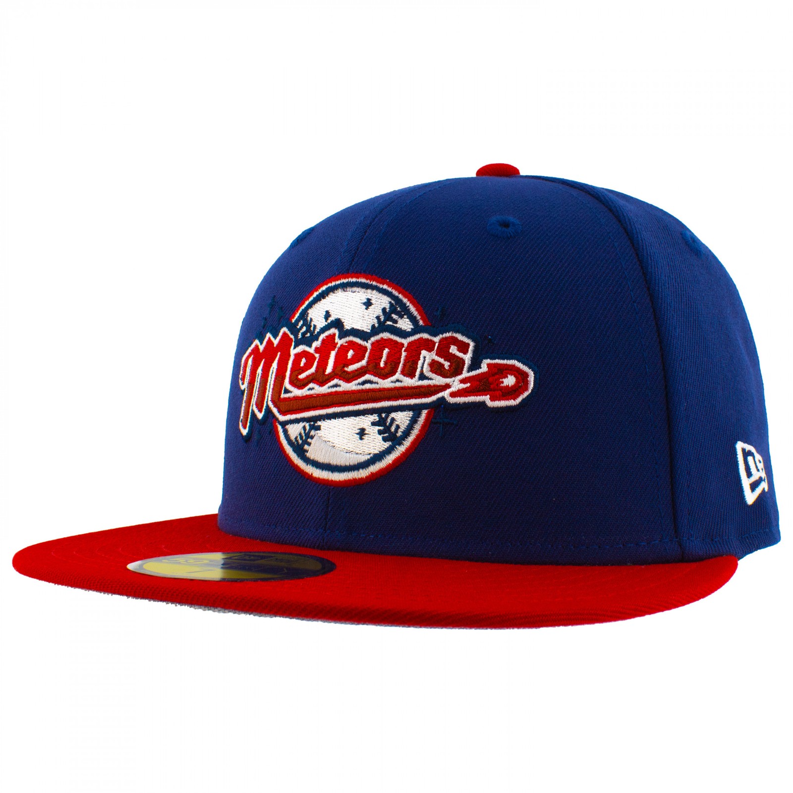Superman Meteors Logo New Era 59Fifty Fitted Hat Blue