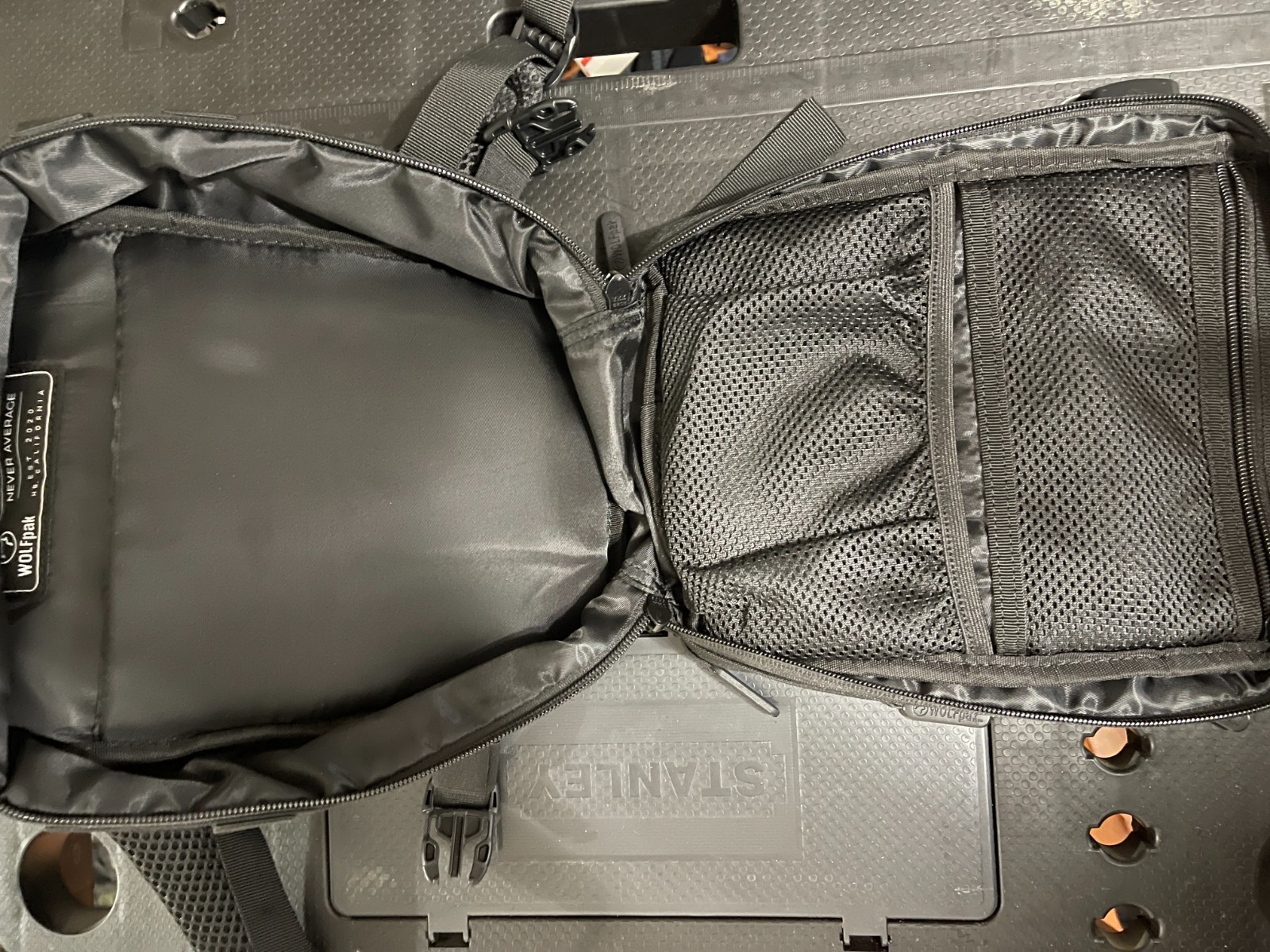 WOLFpak Mini Backpack Black Bag Wolfpack
