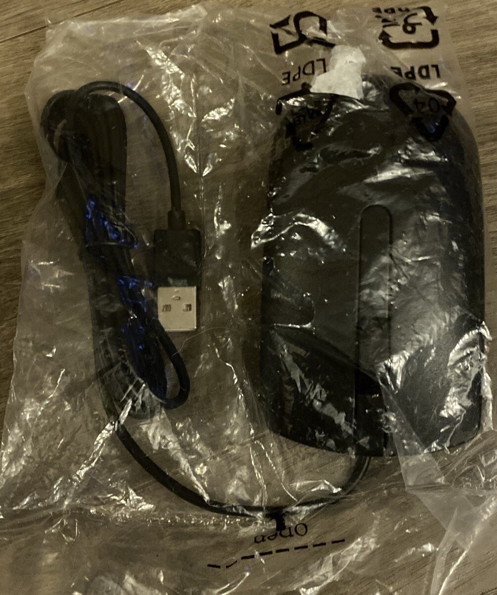 Optical Mouse Dell MS1160 Wired USB DPI Dell P/N: 065K5F Brand New In Pack