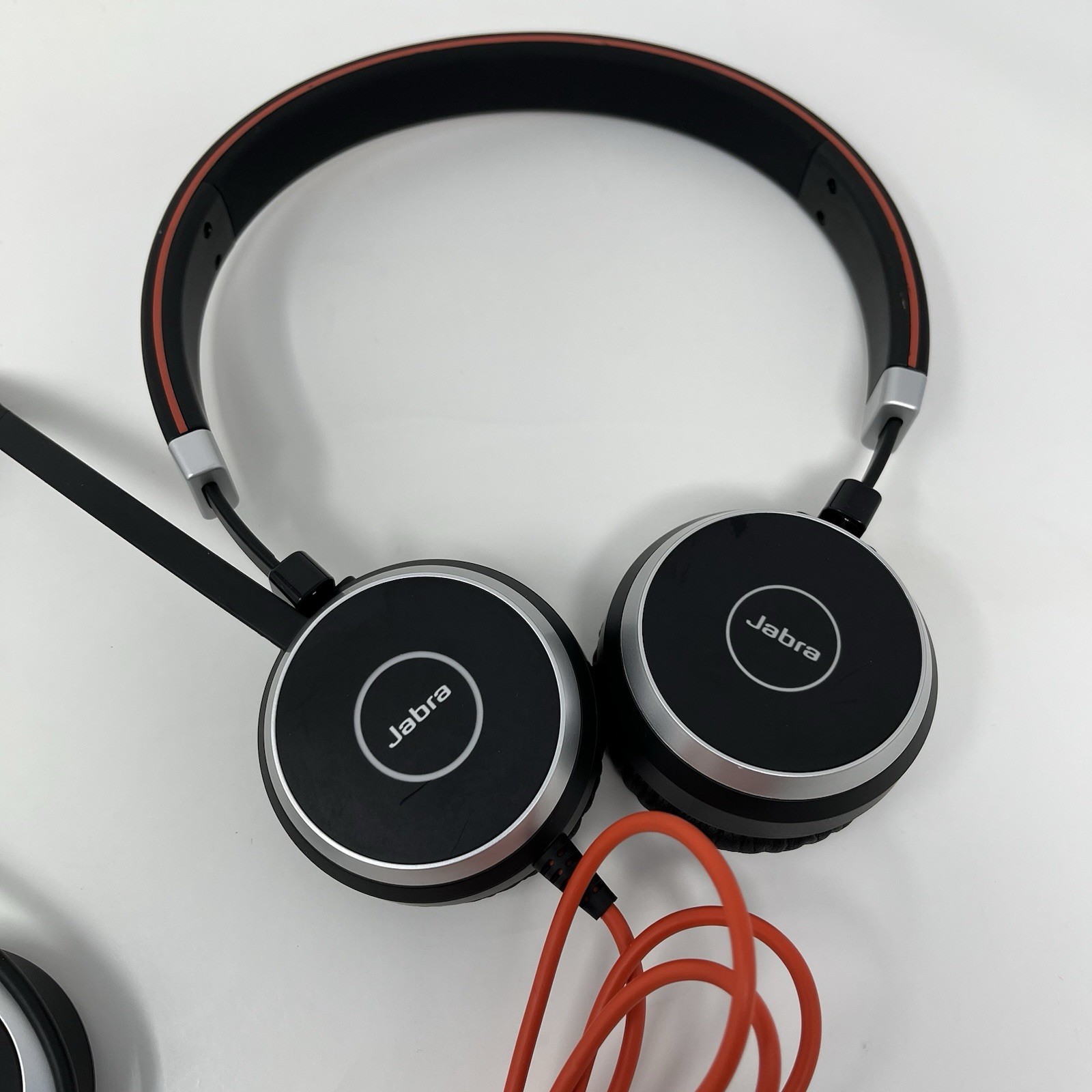 Jabra Evolve 40 UC Stereo Wired Headset HSC017 w/ Link Controller ENC010