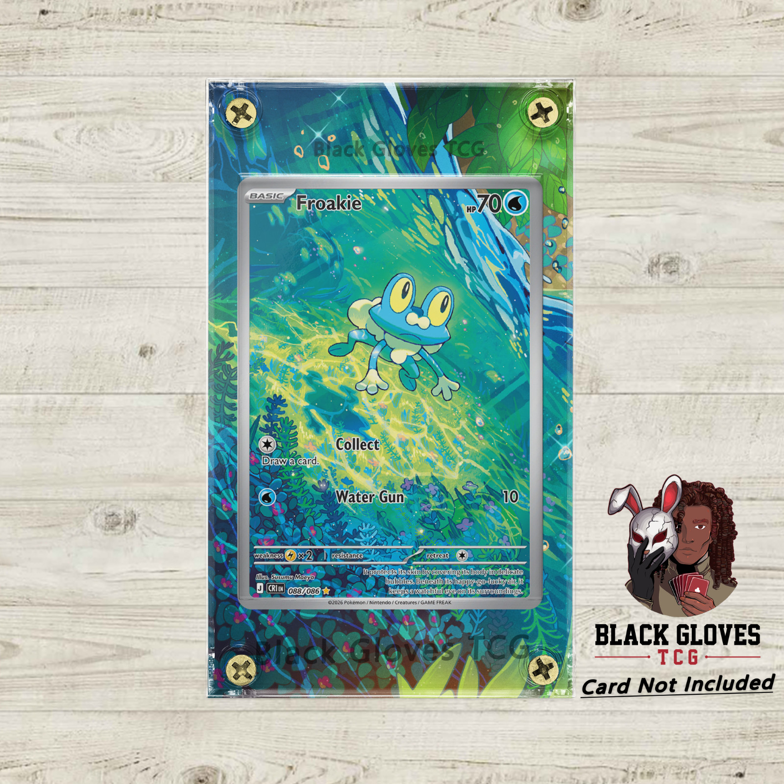 Froakie 088/086 Me04: Chaos Rising Extended Art Case No card