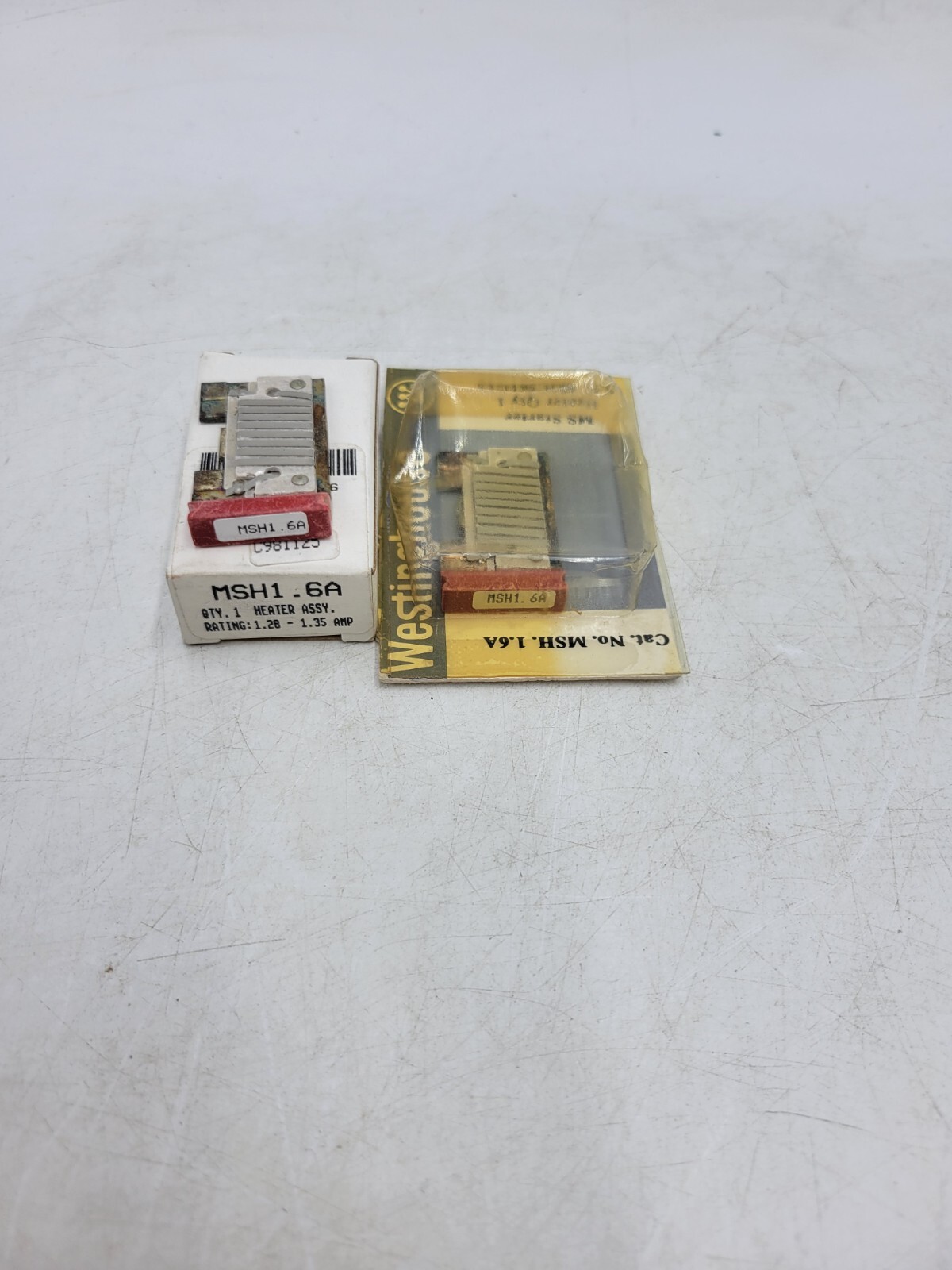 2PC Lot Cutler-Hammer MSH1.6A Thermal Overload Relay Heater Unit 1.6A MSH1-6A
