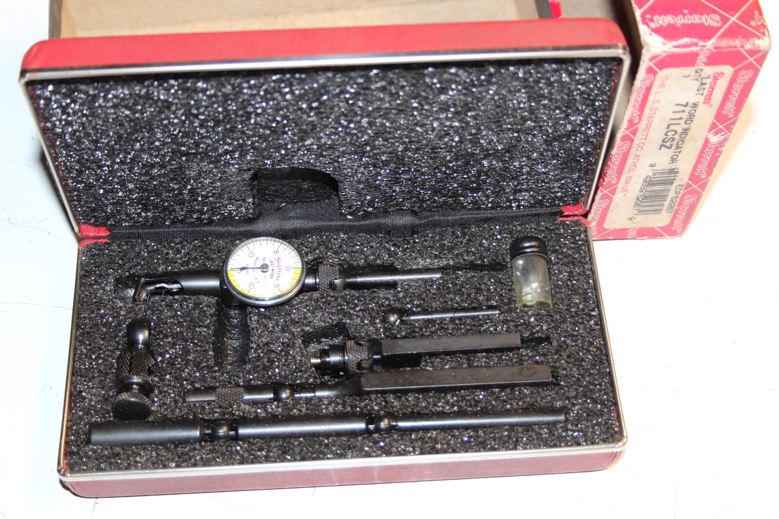 Starrett 711GCSZ Shaded Dial Test Indicator "LAST WORD" USA